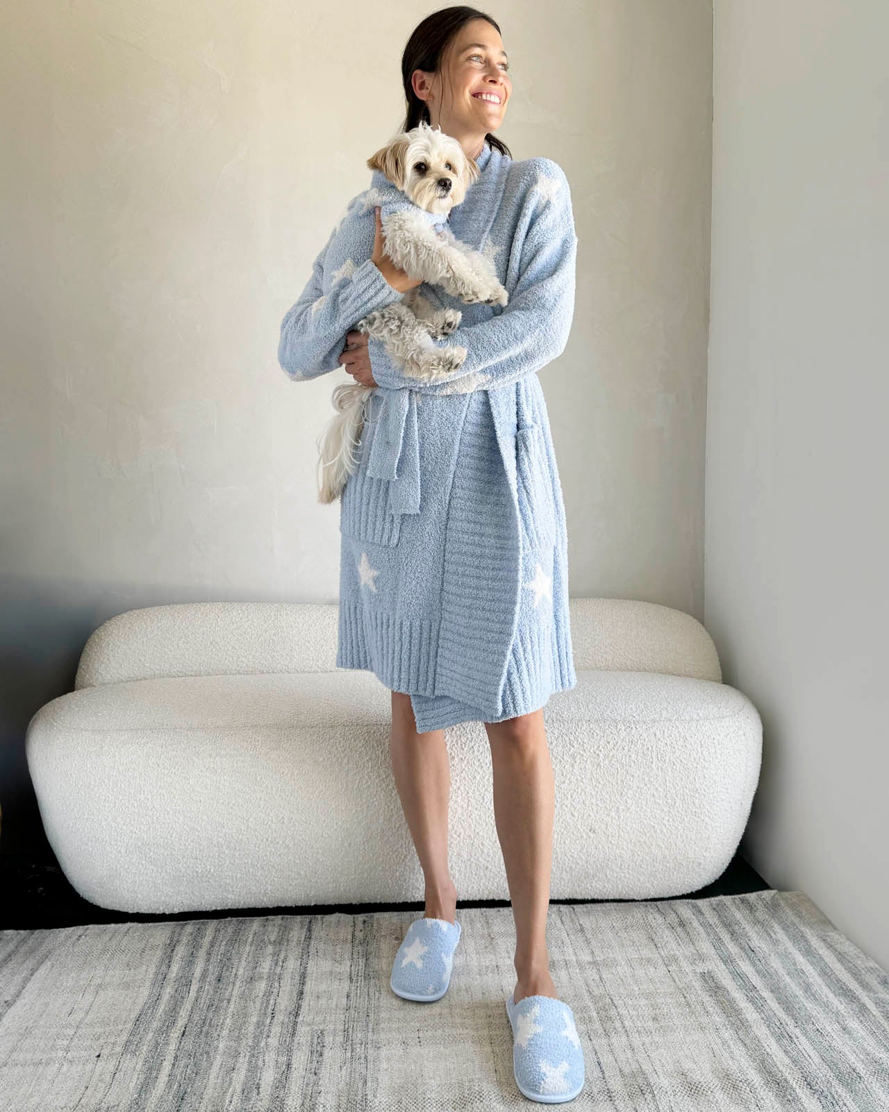 Blue Star Robe Blue Star Pomona Fuzzy Robe - Splendid