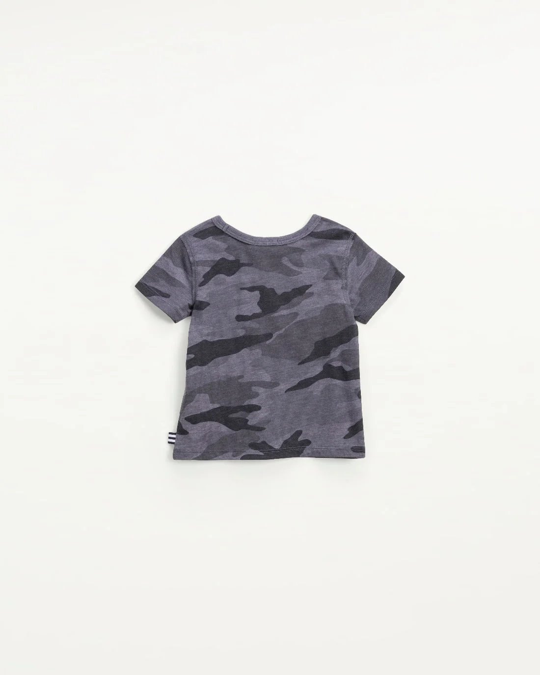 Infant Boy Blue Camo Tee