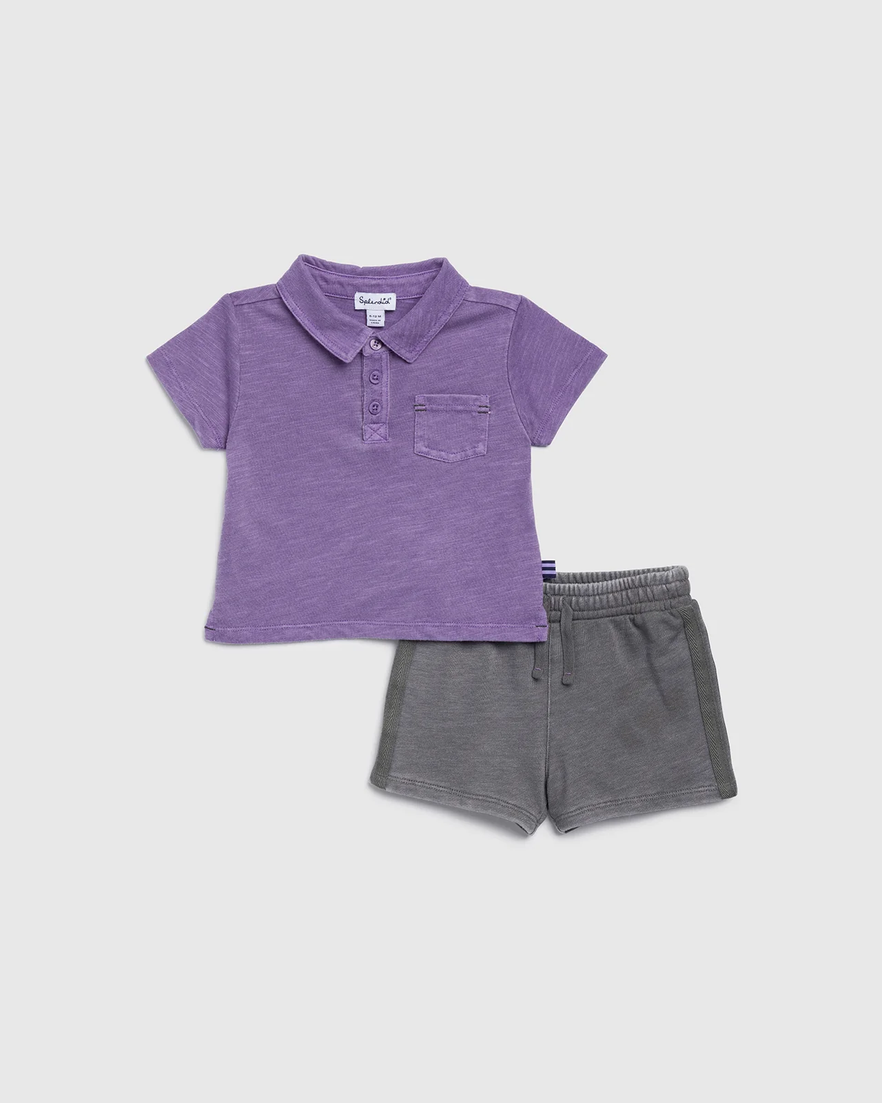 11364-infant-boy-polo-short-sleeve-set-1.webp Infant Boy Polo Short Sleeve Set