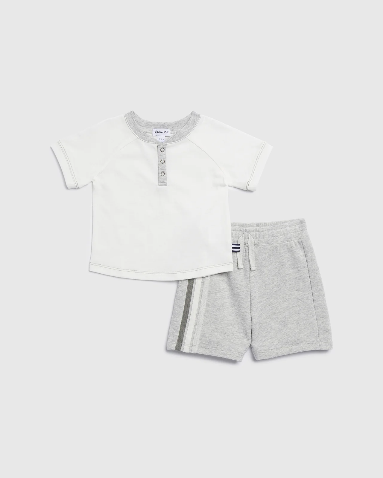 Infant Boy Salt And Sand Short Set