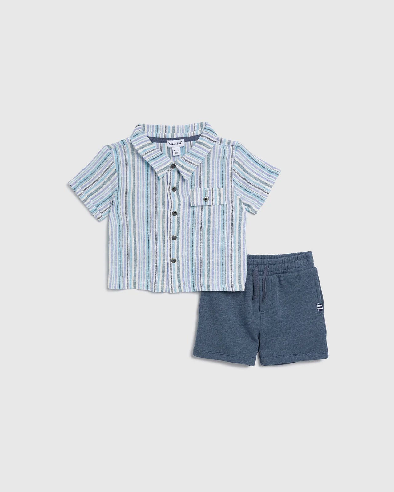 Infant Boy Hang Ten Button Down Set