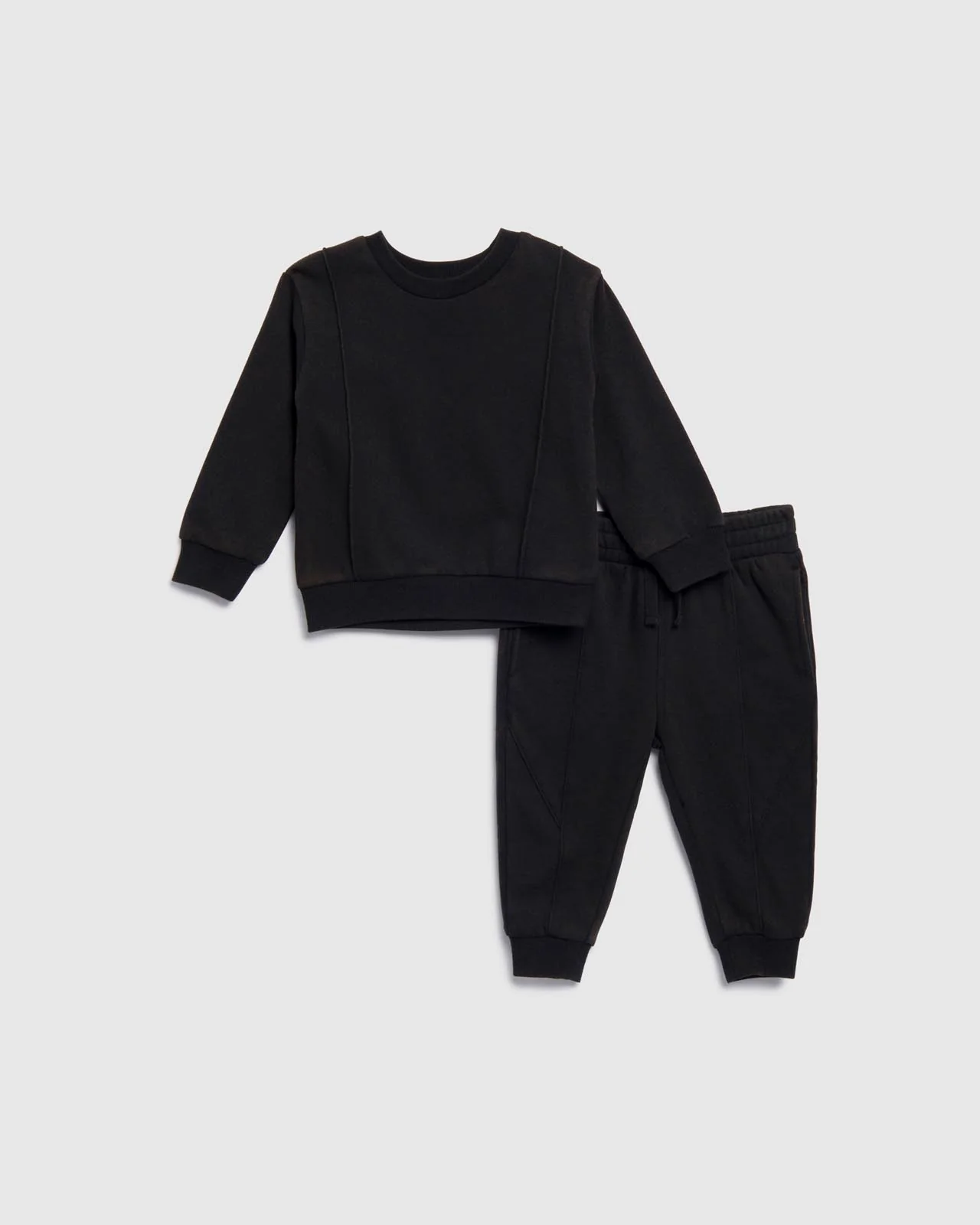 Infant Boy Washed Sweatshirt Set