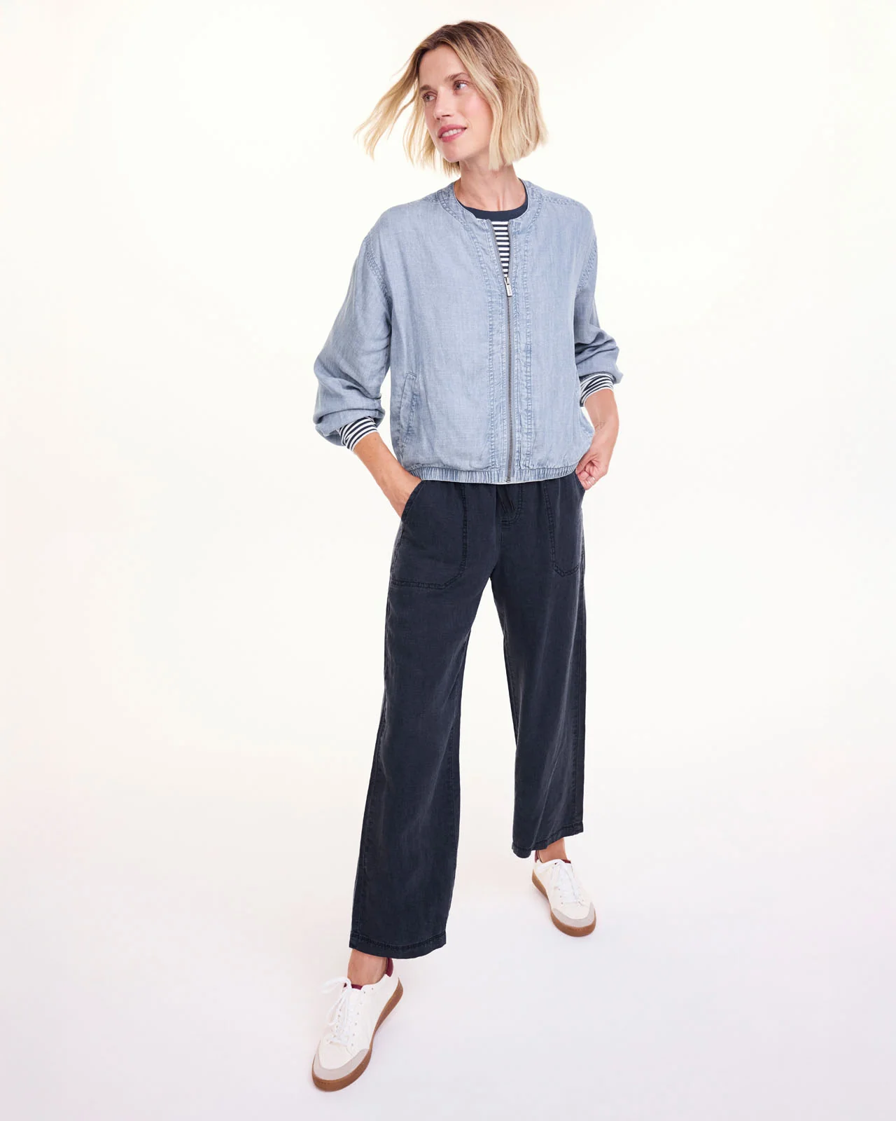 Angie Crop Wide Leg Pant