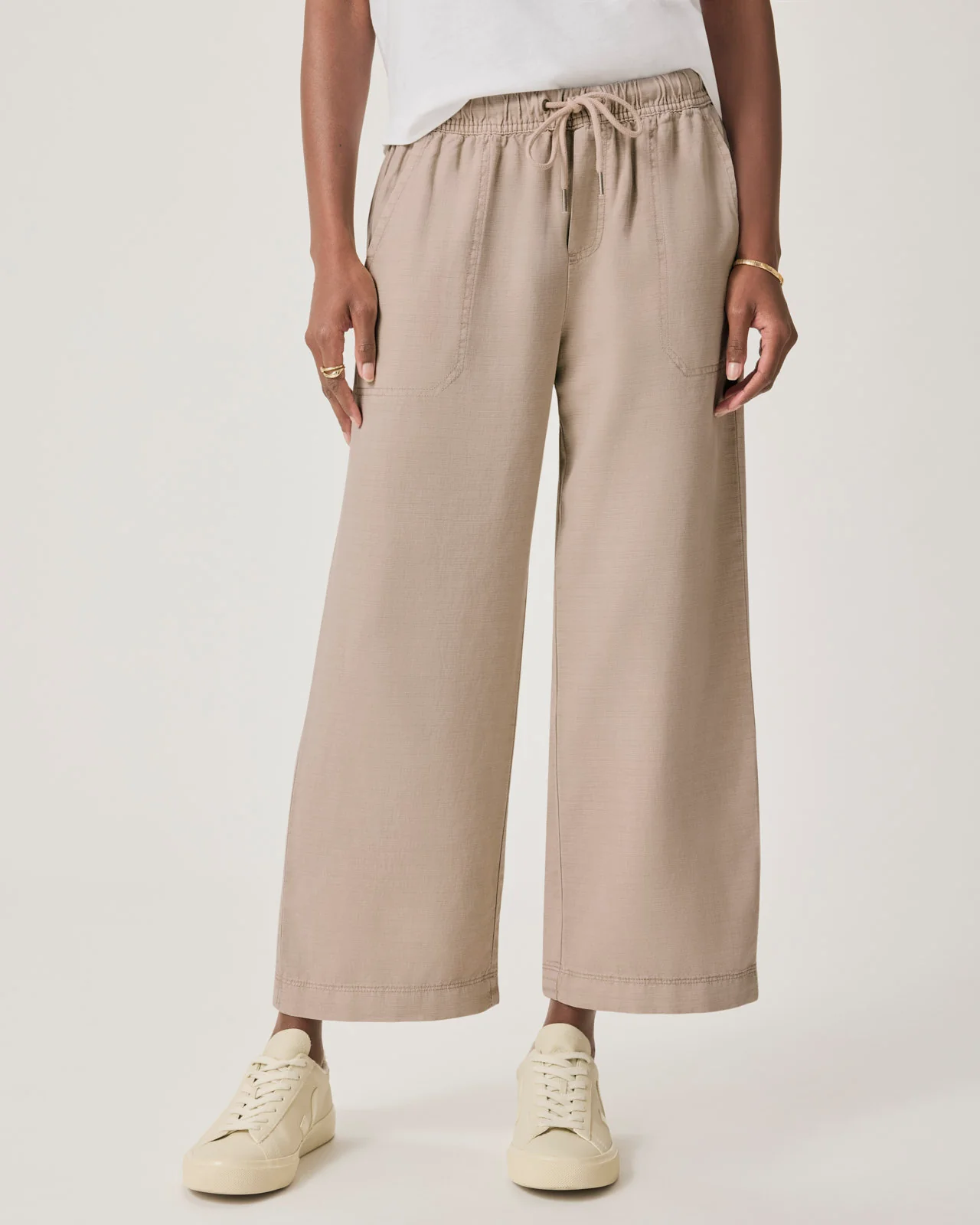 Angie Crop Wide Leg Pant