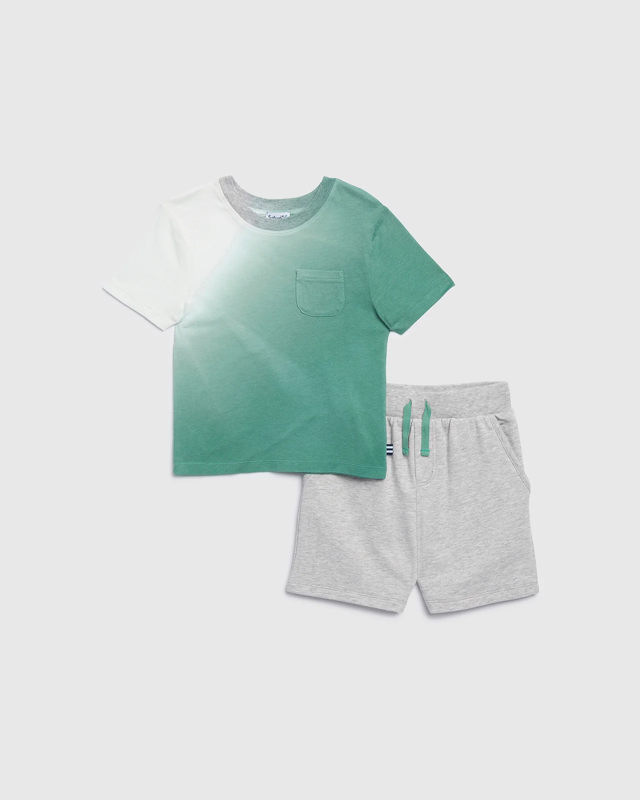 Toddler Boy Cloud Walk Short Sleeve Tee Set