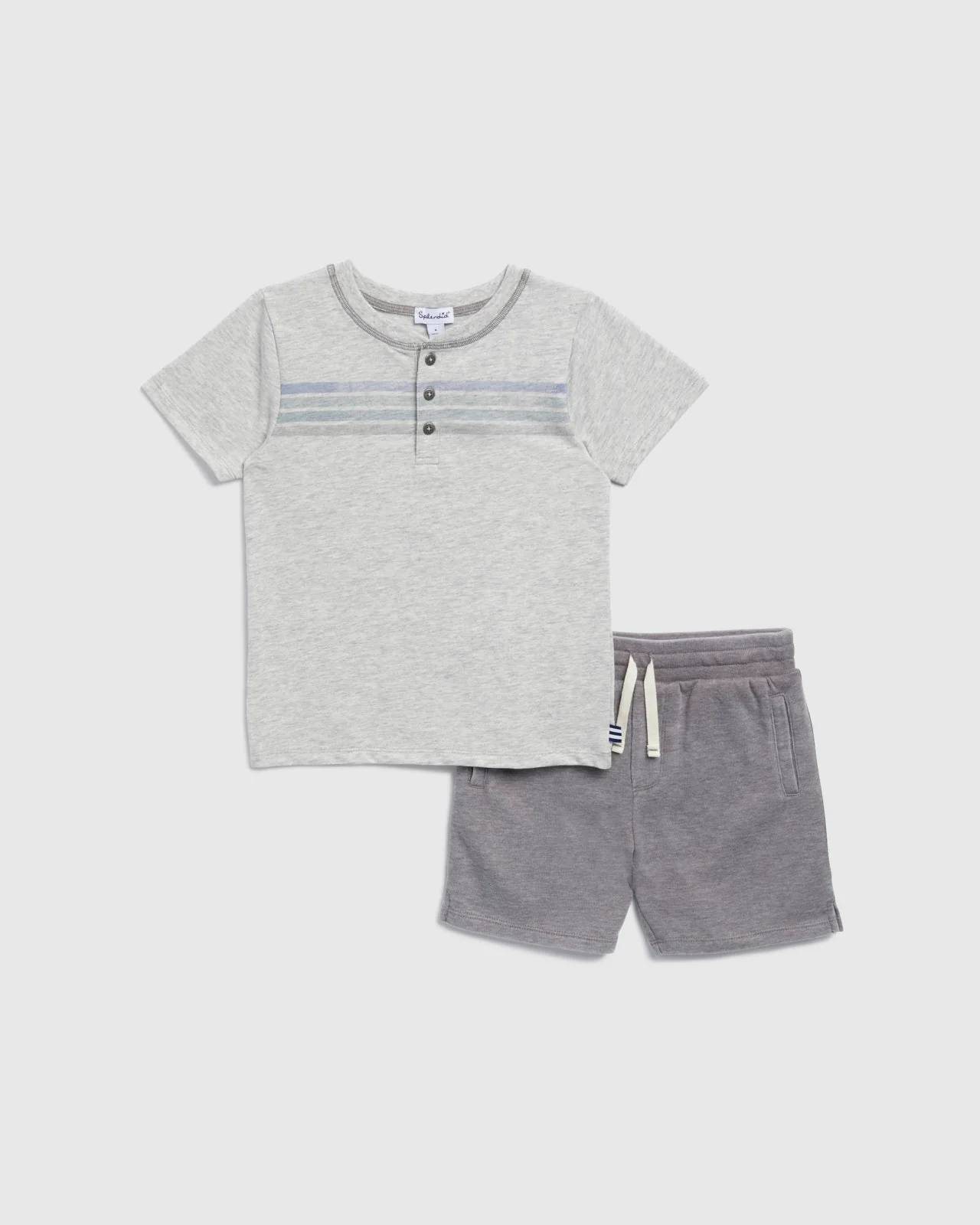 Toddler Boy Getaway Stripe Tee Set
