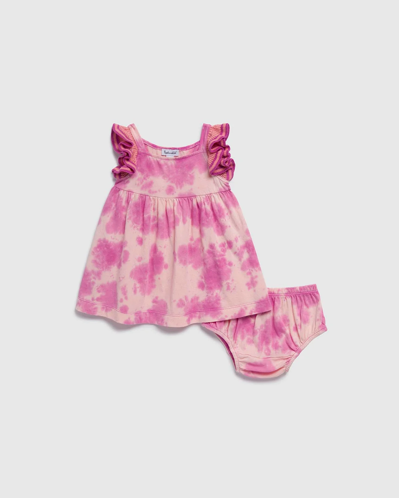 Infant Girls Dreamy Tie-Dye Dress