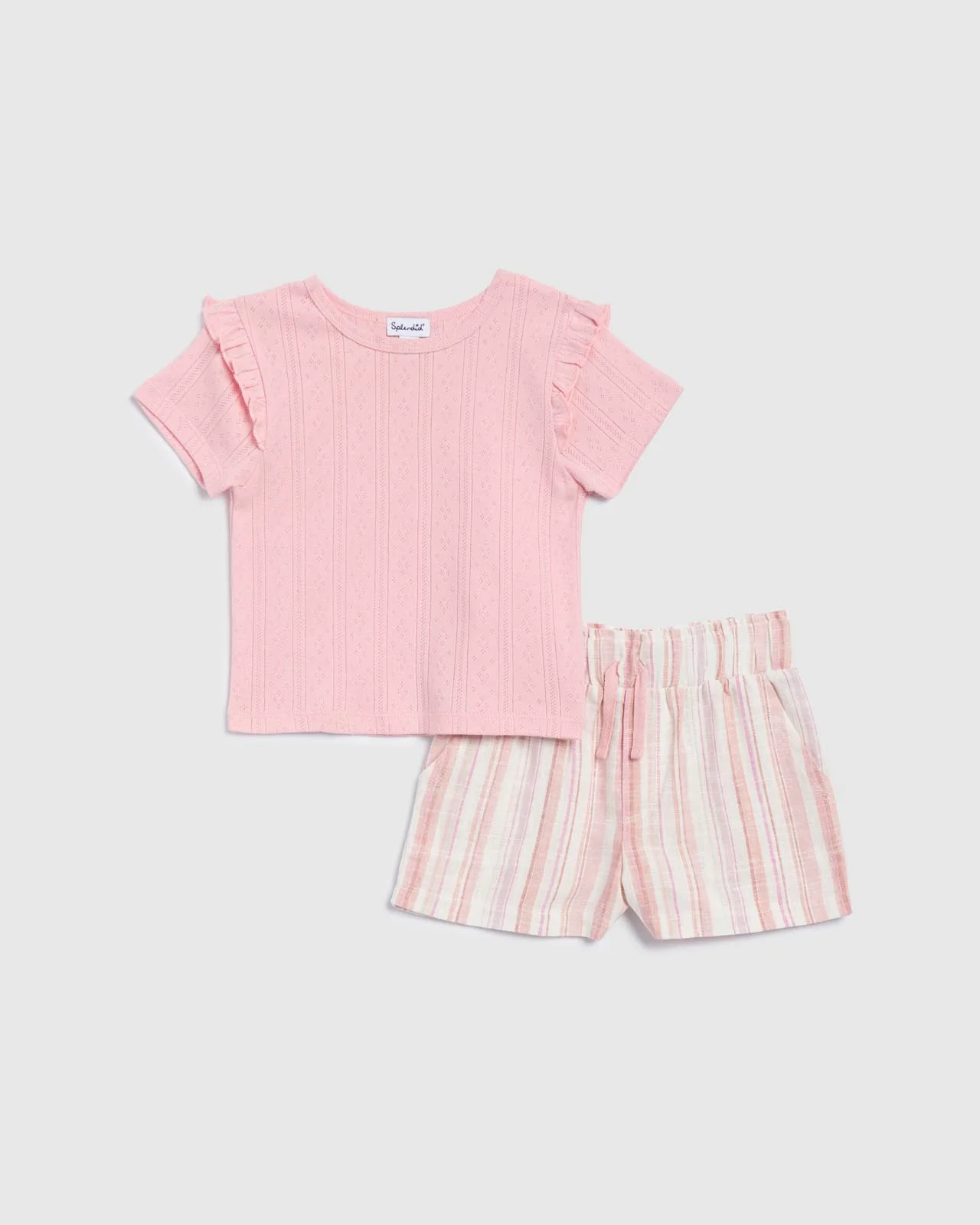 13265-toddler-girl-multi-stripe-short-set-1.webp Toddler Girl Multi Stripe Short Set