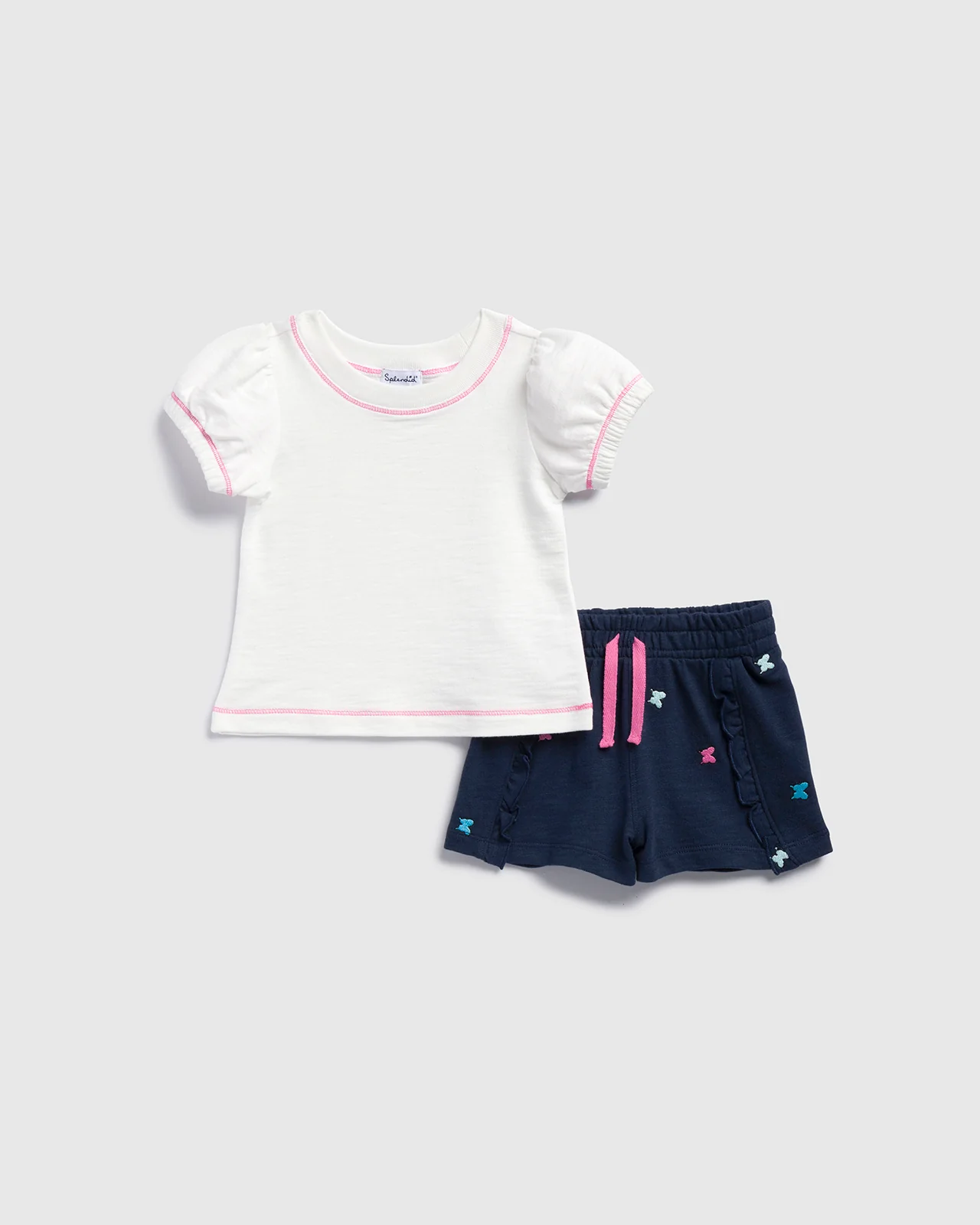 13497-infant-girl-rainbow-butterfly-short-set-1.webp Infant Girl Rainbow Butterfly Short Set