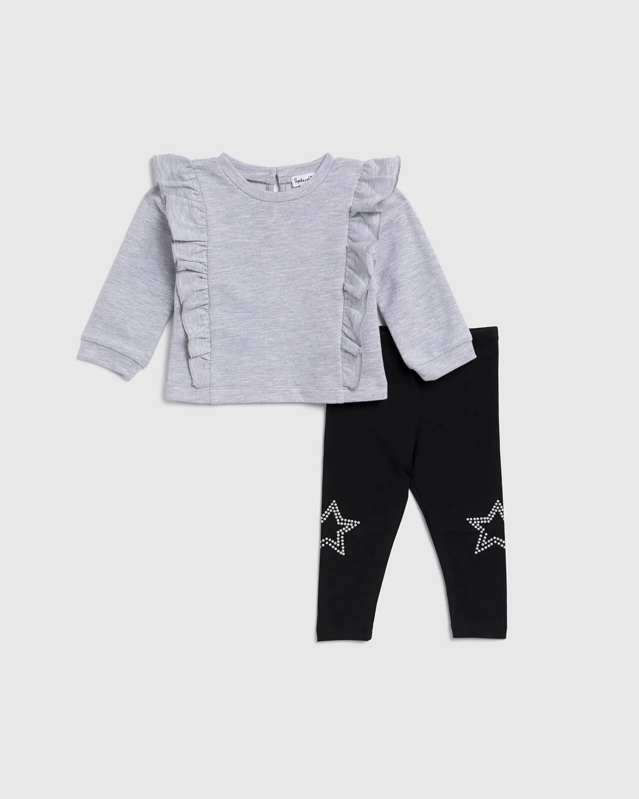 13685-infant-girl-silver-stars-legging-set-1.webp Infant Girl Silver Stars Legging Set