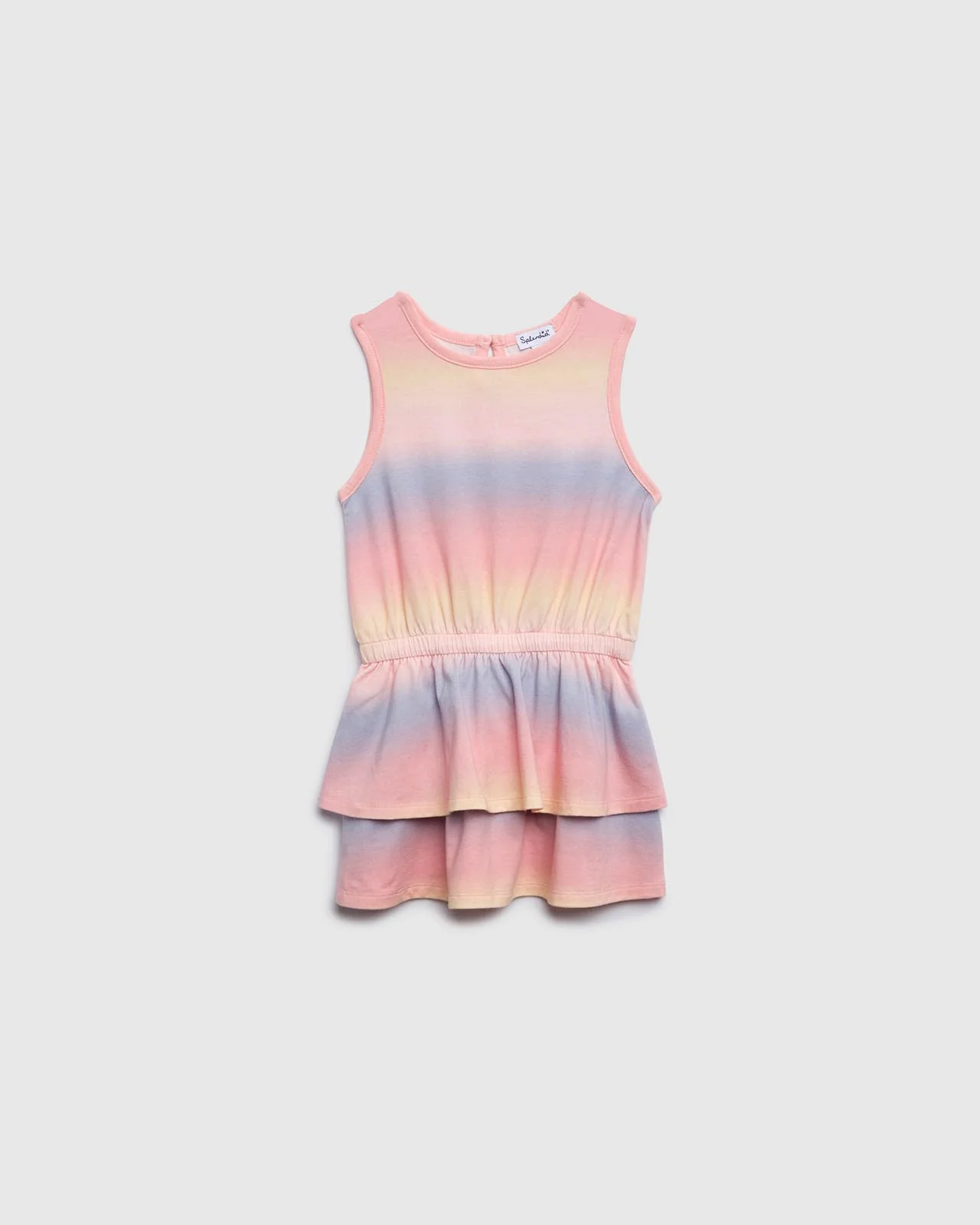Toddler Girls Ombre Spray Dress