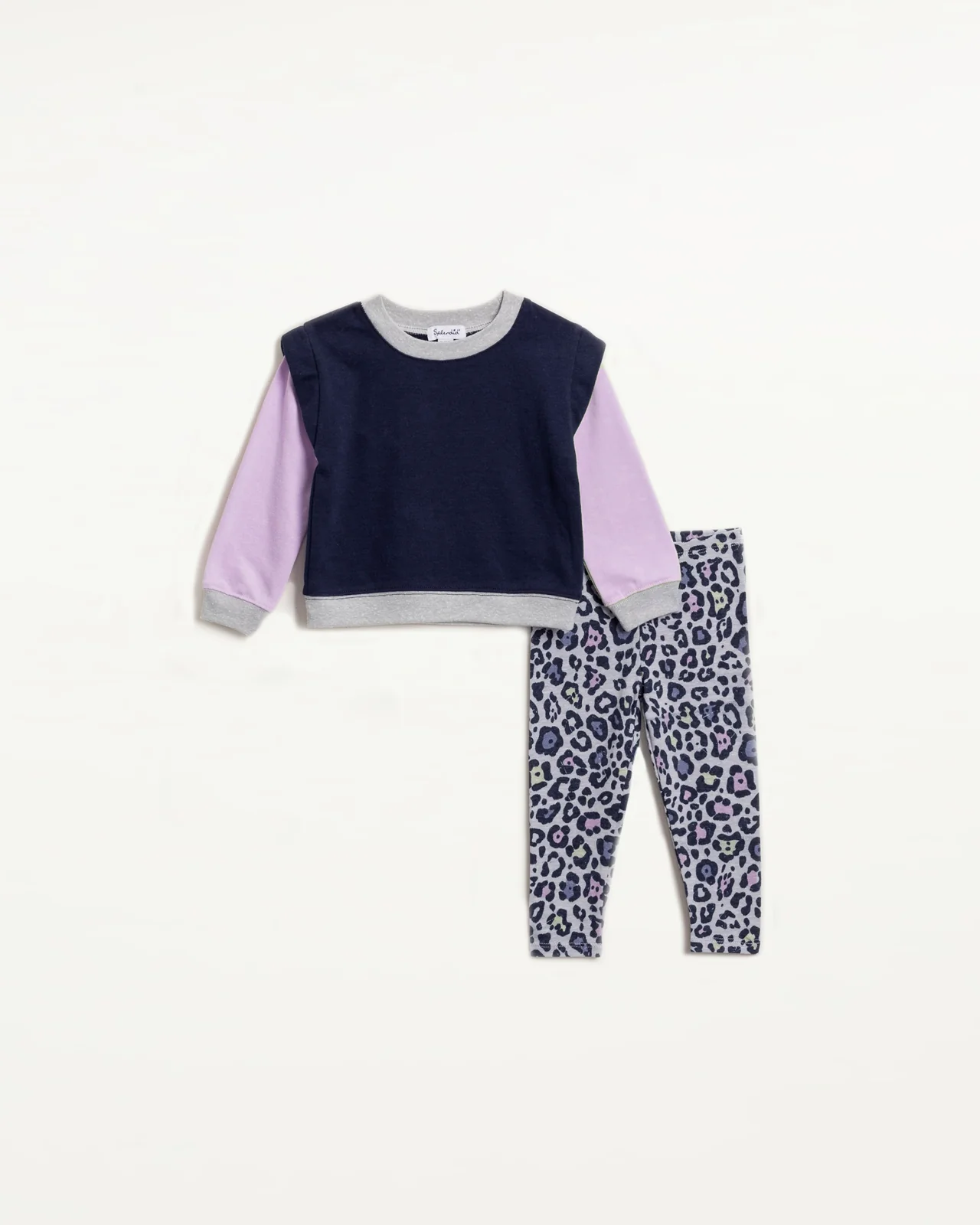 Infant Girl Sweet Leopard Legging Set