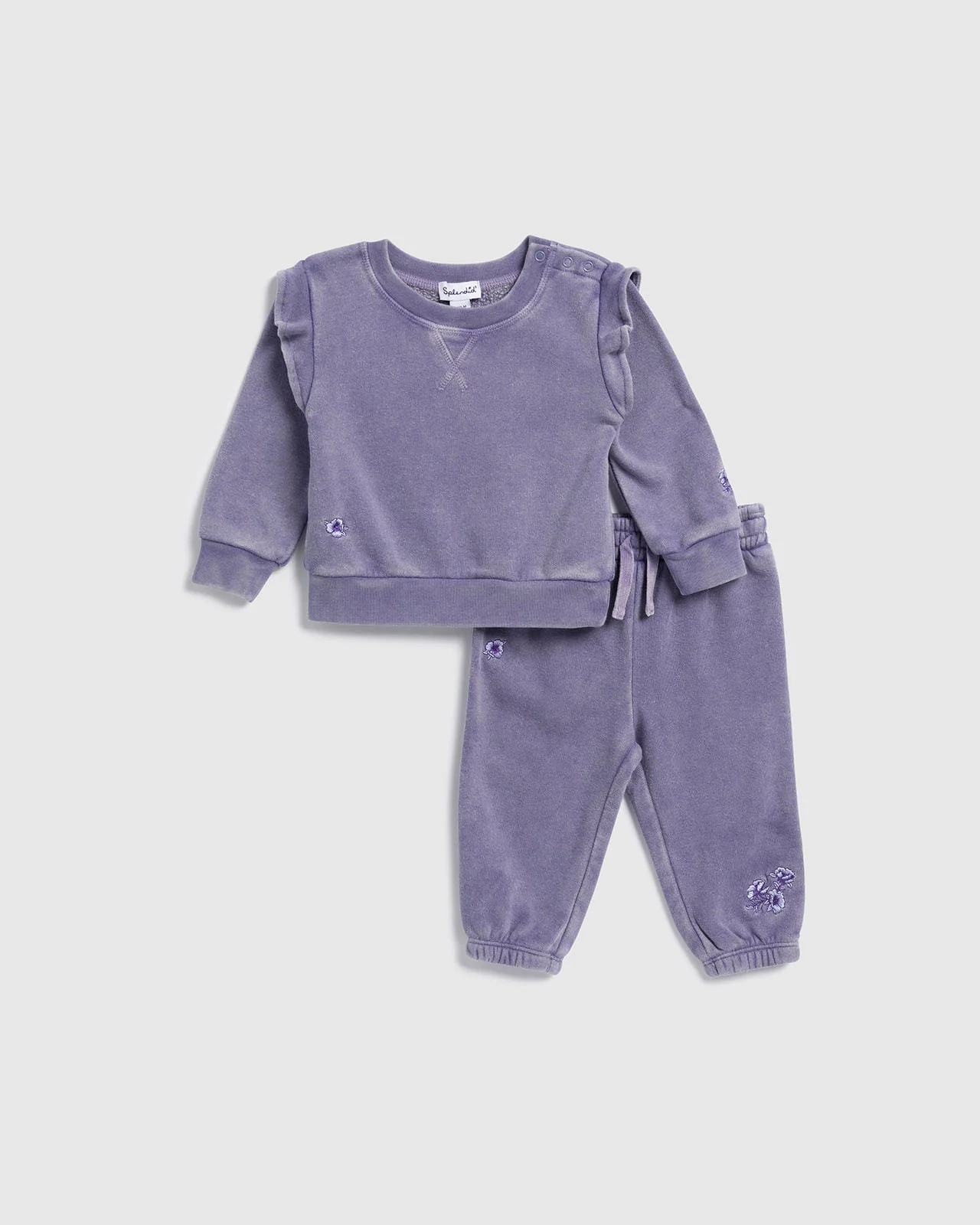 14290-infant-girl-floral-haze-sweatshirt-set-1.webp Infant Girl Floral Haze Sweatshirt Set