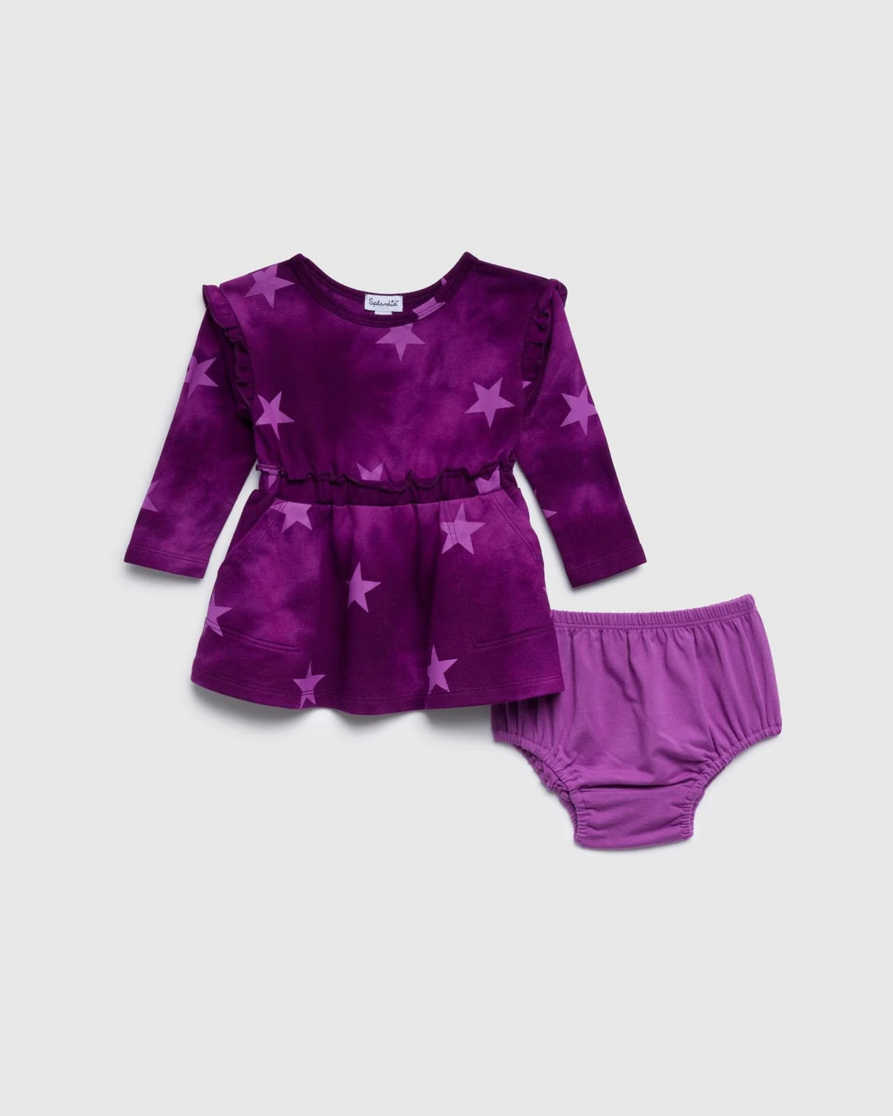 Infant Girls Long Sleeve Popstar Dress