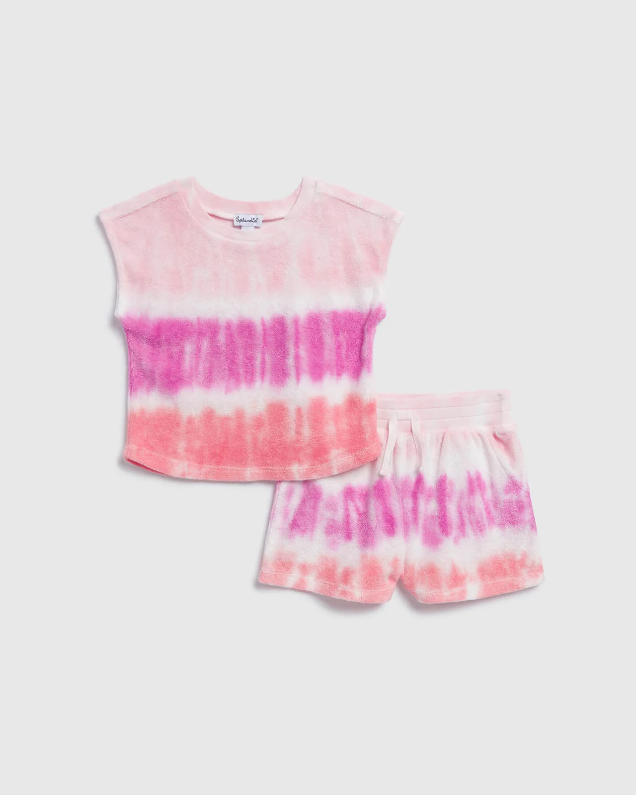 Toddler Girl Sunset Beach Tee Set