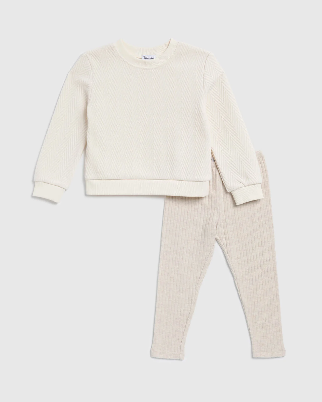15417-toddler-girl-chevron-velour-long-sleeve-set-1.webp Toddler Girl Chevron Velour Long Sleeve Set