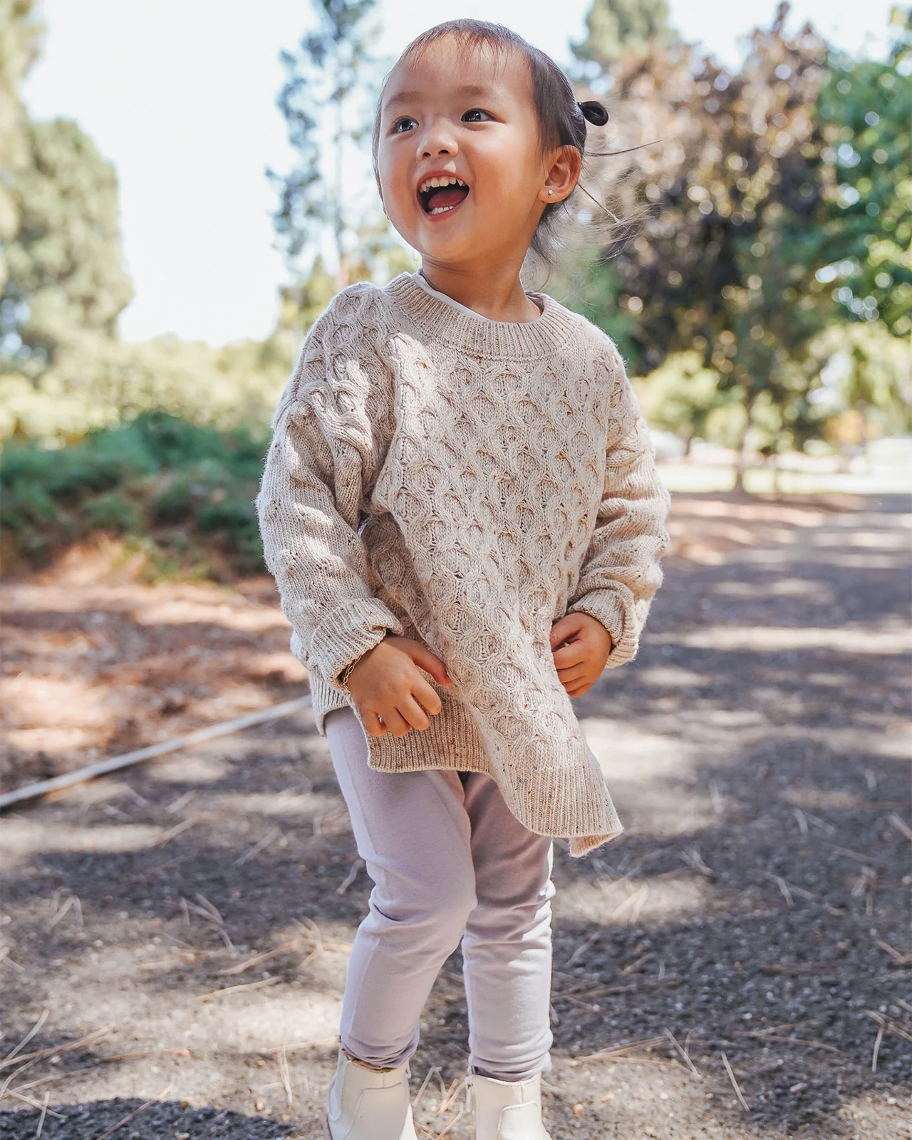 15603-toddler-girls-speckled-sweater-set-2.webp Toddler Girls Speckled Sweater Set