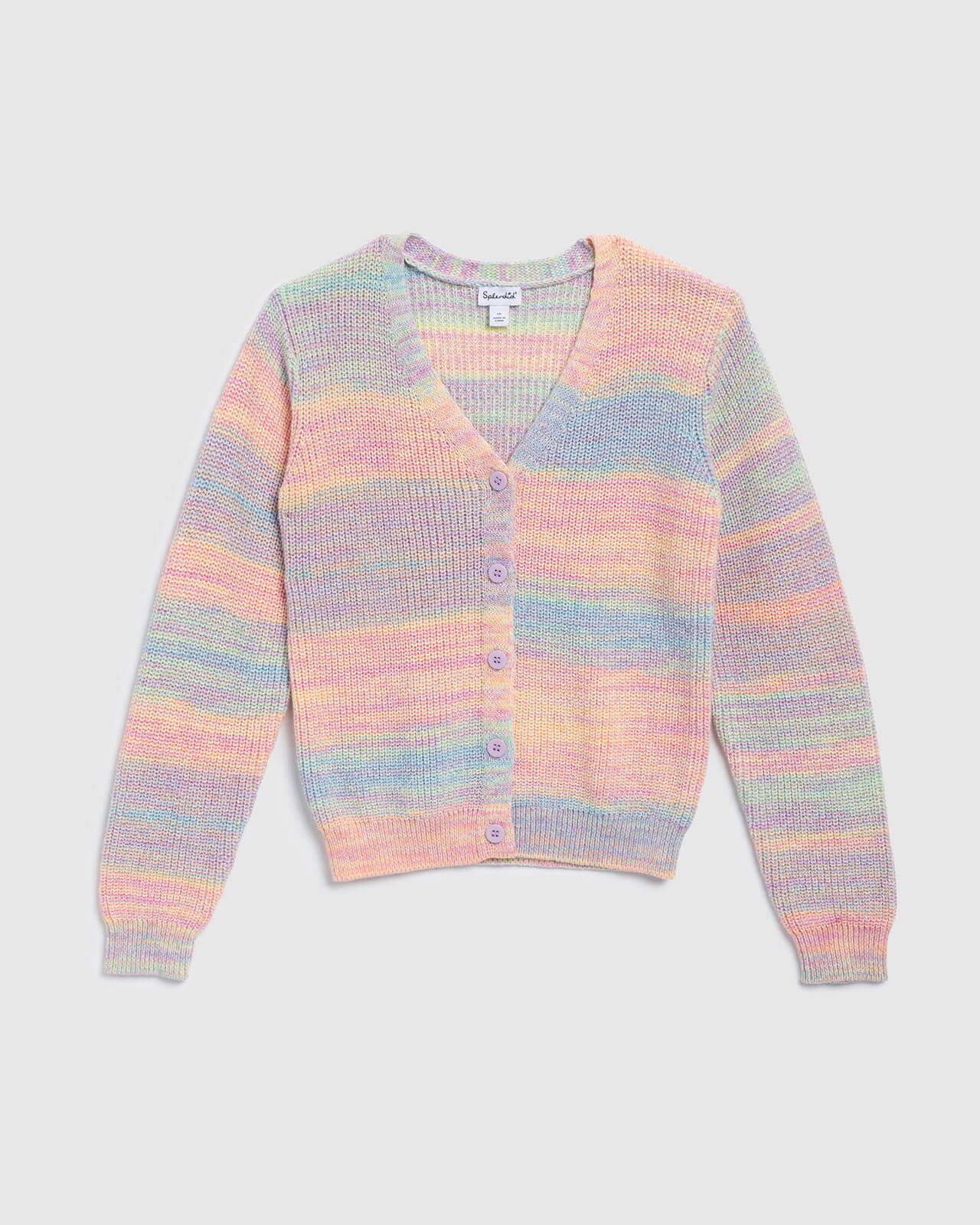 15637-girls-sunset-marl-cardigan-1.jpg Girls Sunset Marl Cardigan