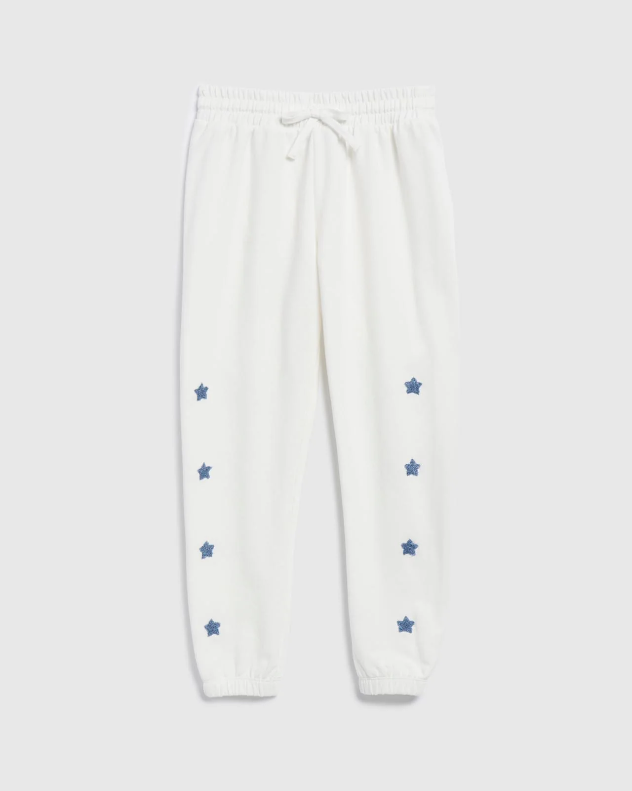 Girls Star Embroidered Jogger