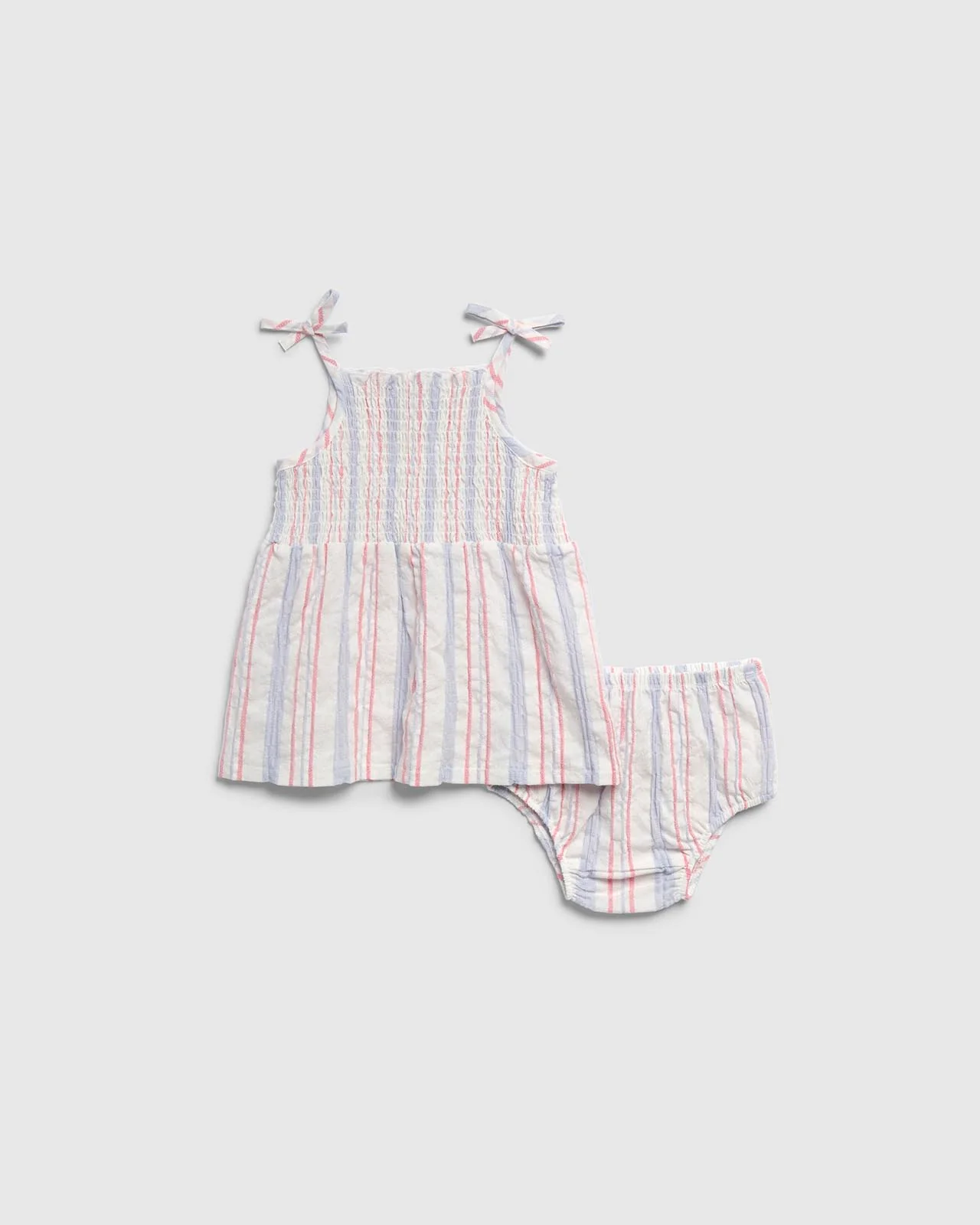 Infant Girls Carnival Stripe Dress