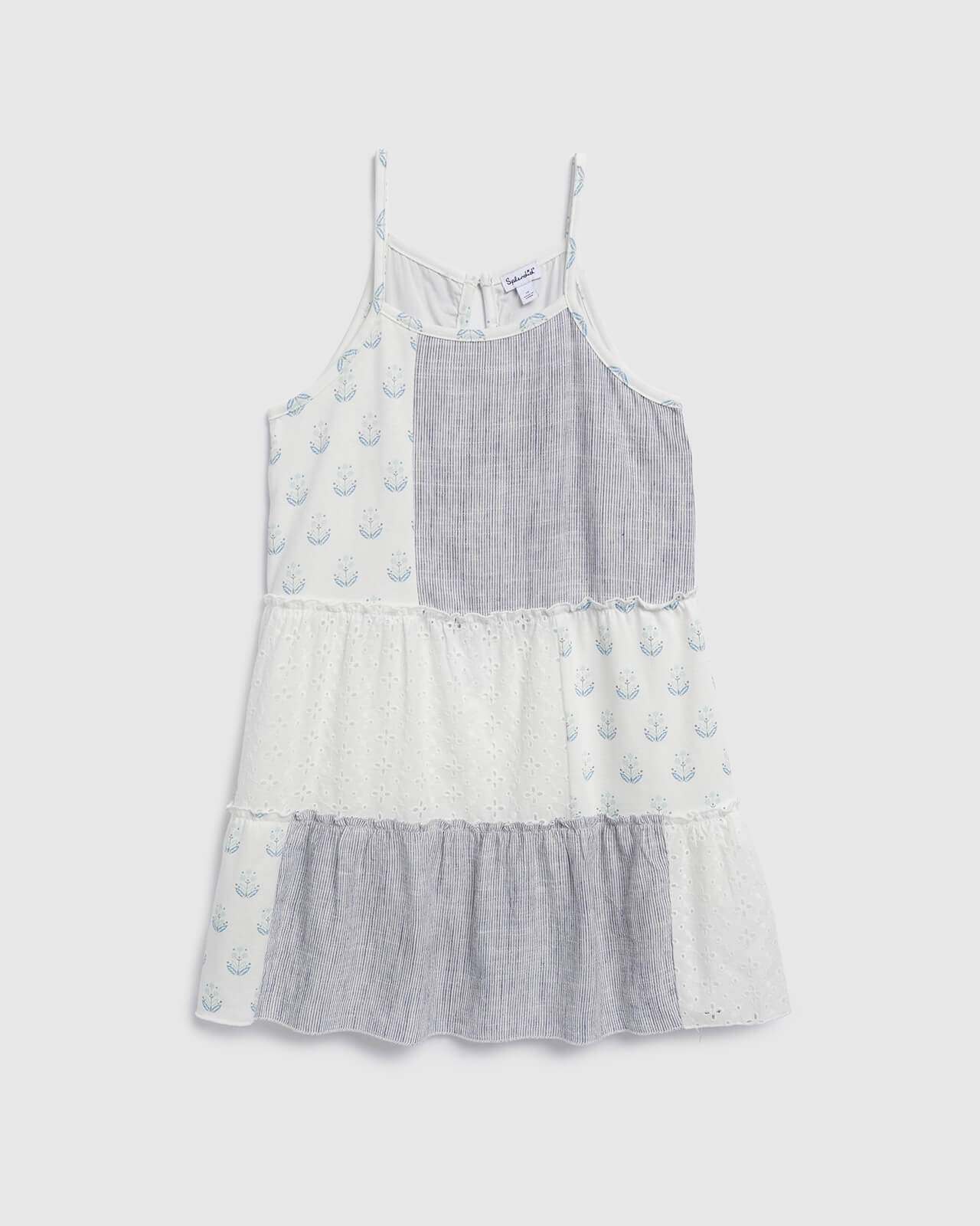 Girls Ocean Cottage Patchwork Dress