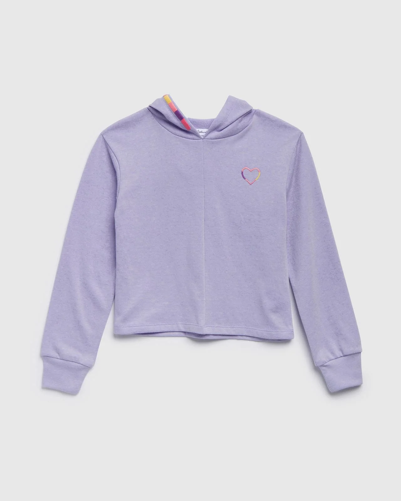 16314-girls-rainbow-heart-hoodie-1.webp Girls Rainbow Heart Hoodie