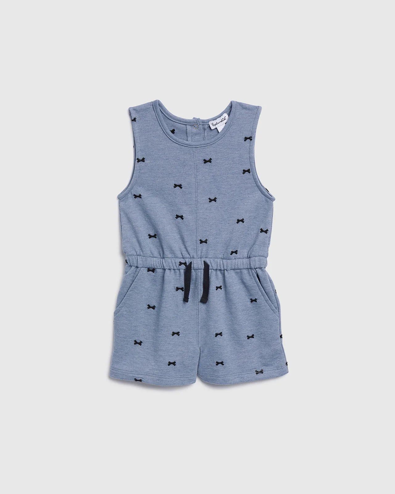 16384-toddler-girl-bow-embroidered-romper-1.webp Toddler Girl Bow Embroidered Romper