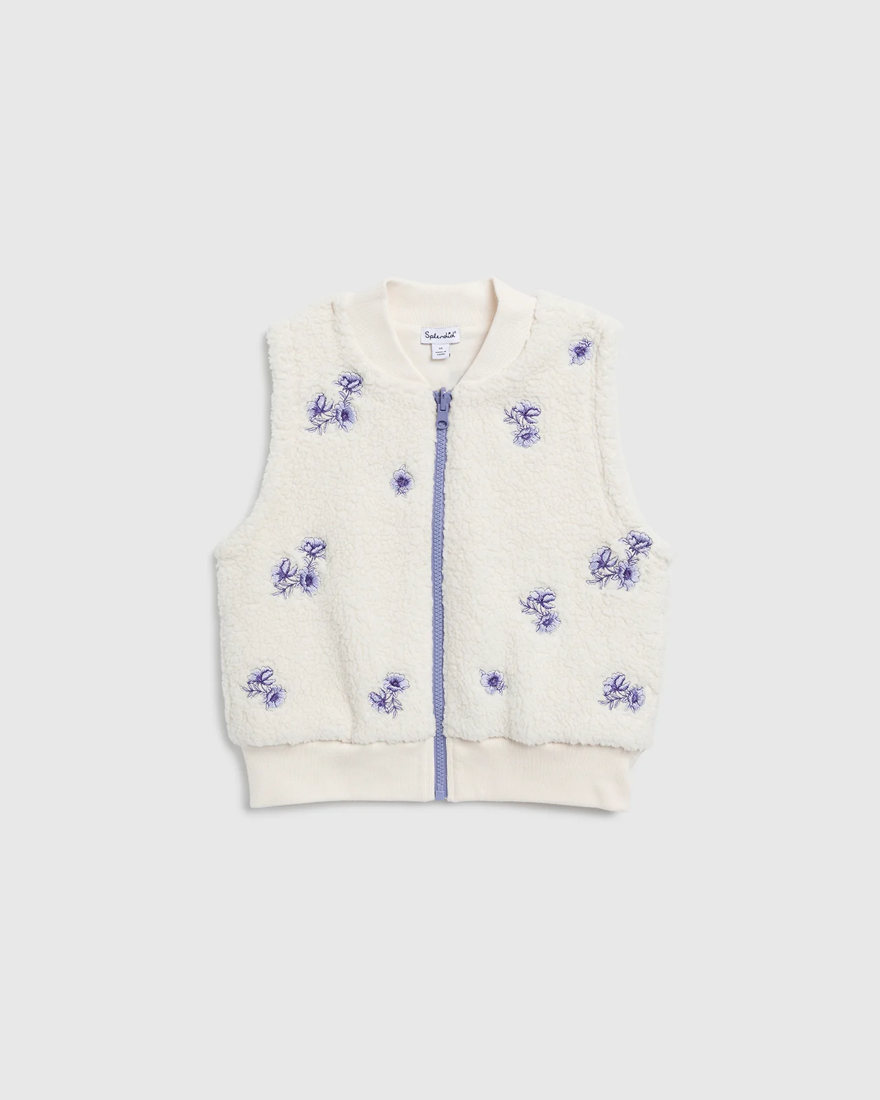 16535-girls-floral-fleece-vest-1.webp Girls Floral Fleece Vest