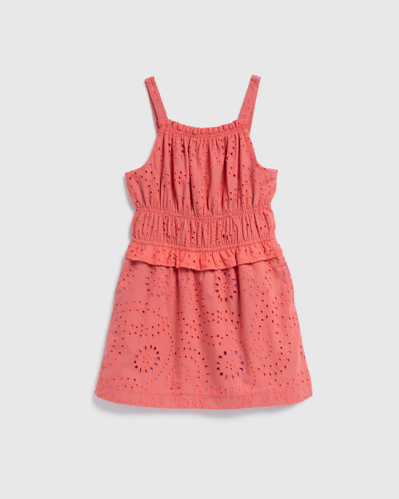 Girls Poppy Embroidered Dress