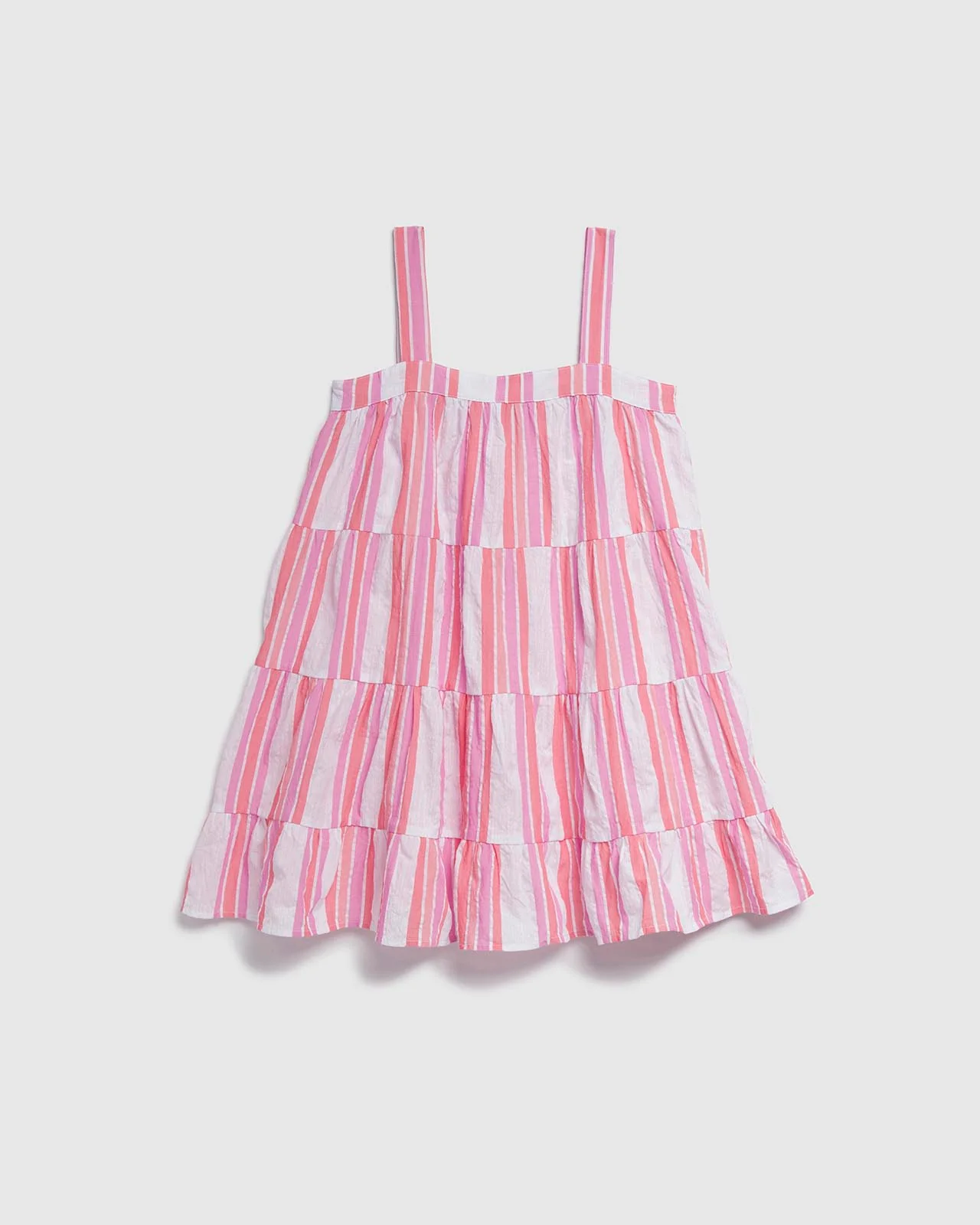 Girls Watermelon Stripe Dress
