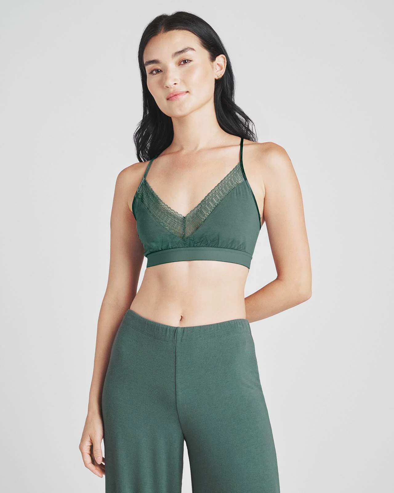 24/7 LYR Lace Trim Bralette