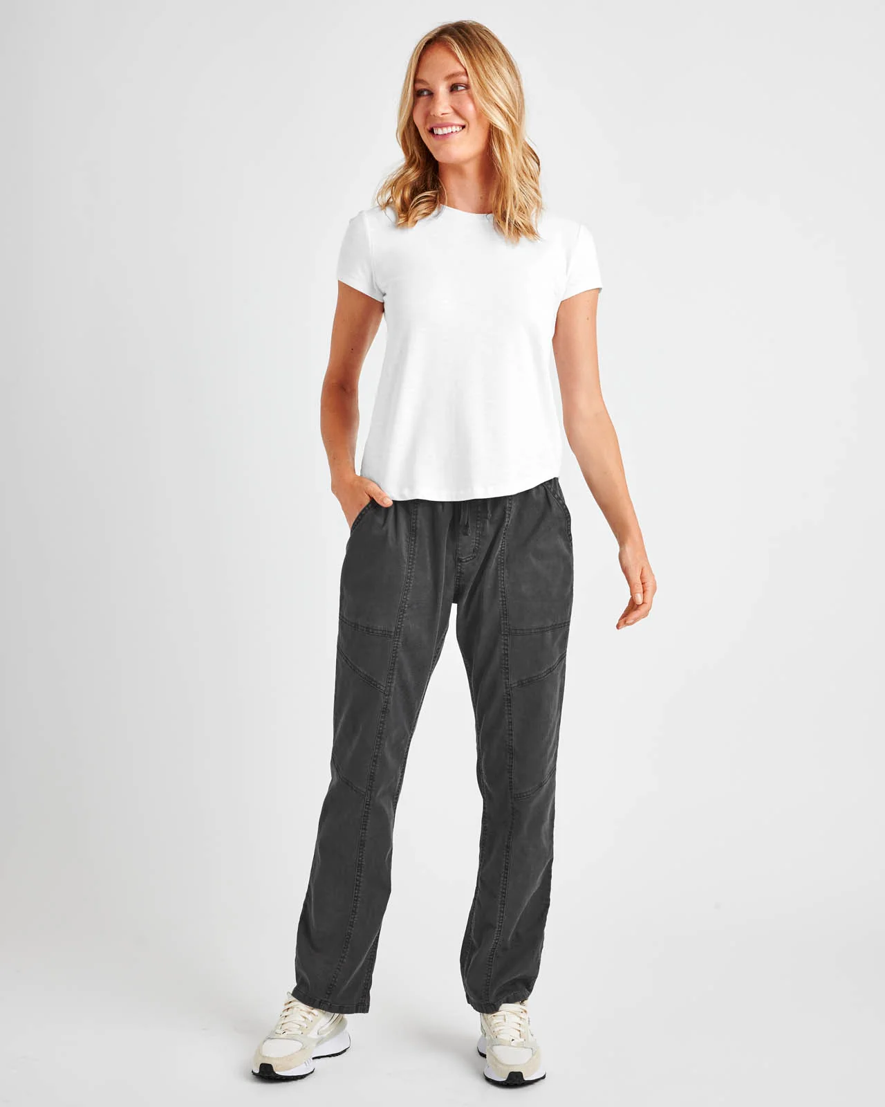 Abbie Slub Crewneck Tee