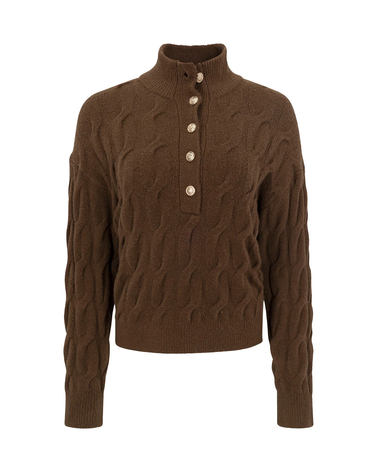 Splendid x @Cellajaneblog Half-Placket Sweater
