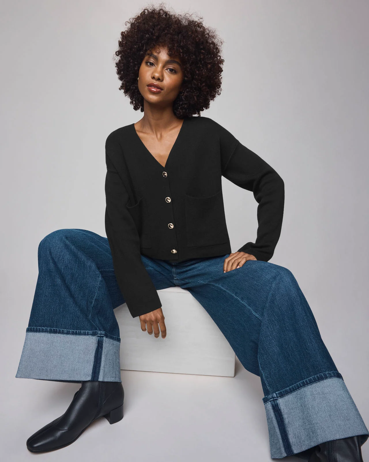 Libby Cropped Cardigan