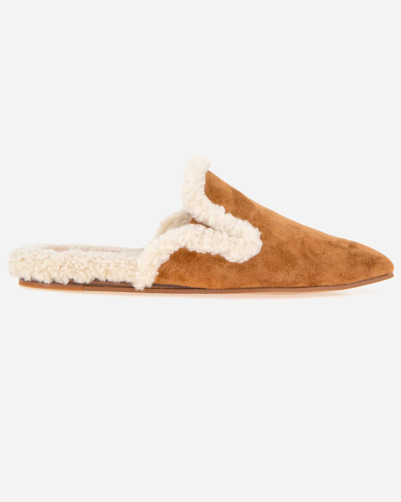 Liza Sherpa Mule in Caramel