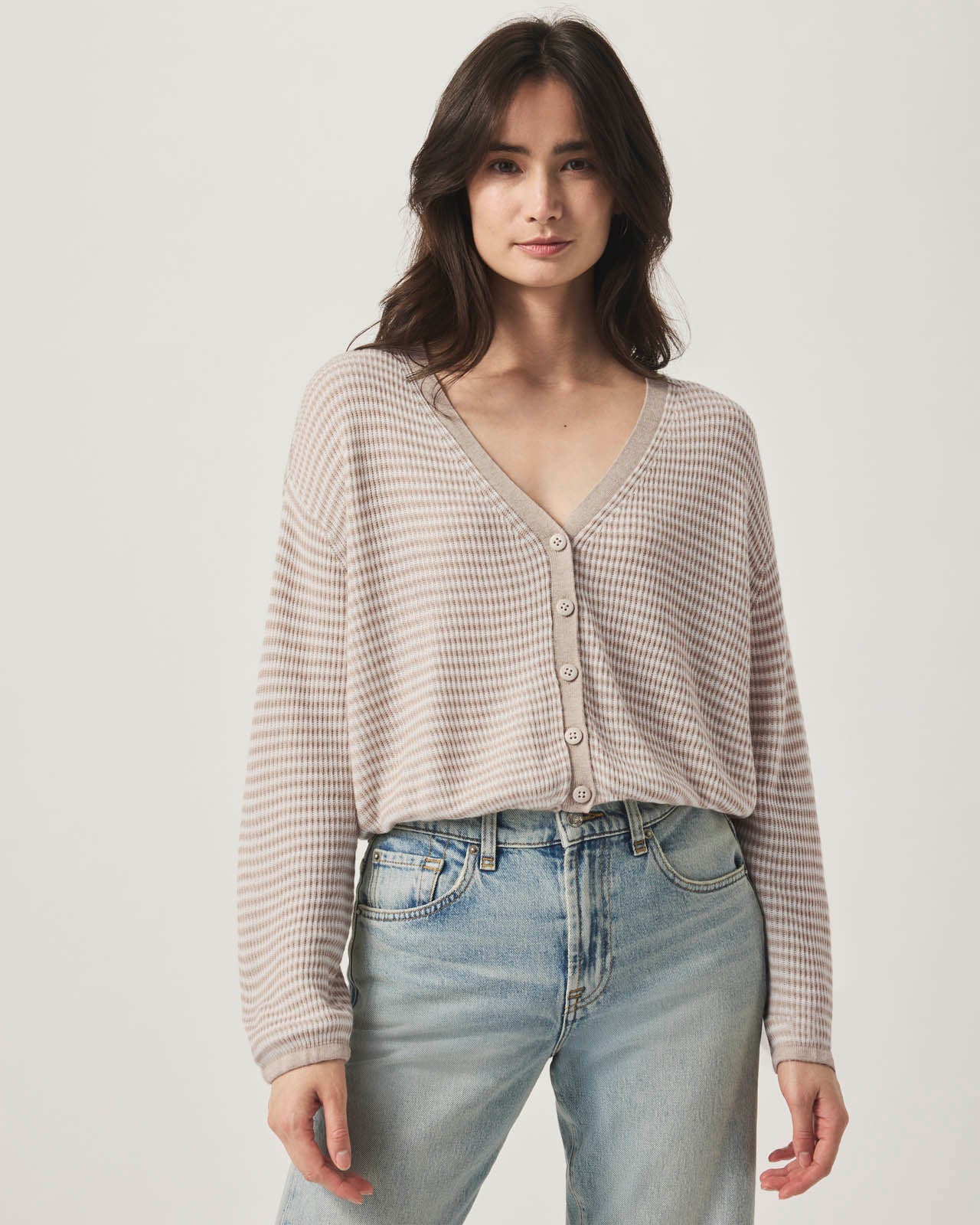 Bri Stripe Cardigan