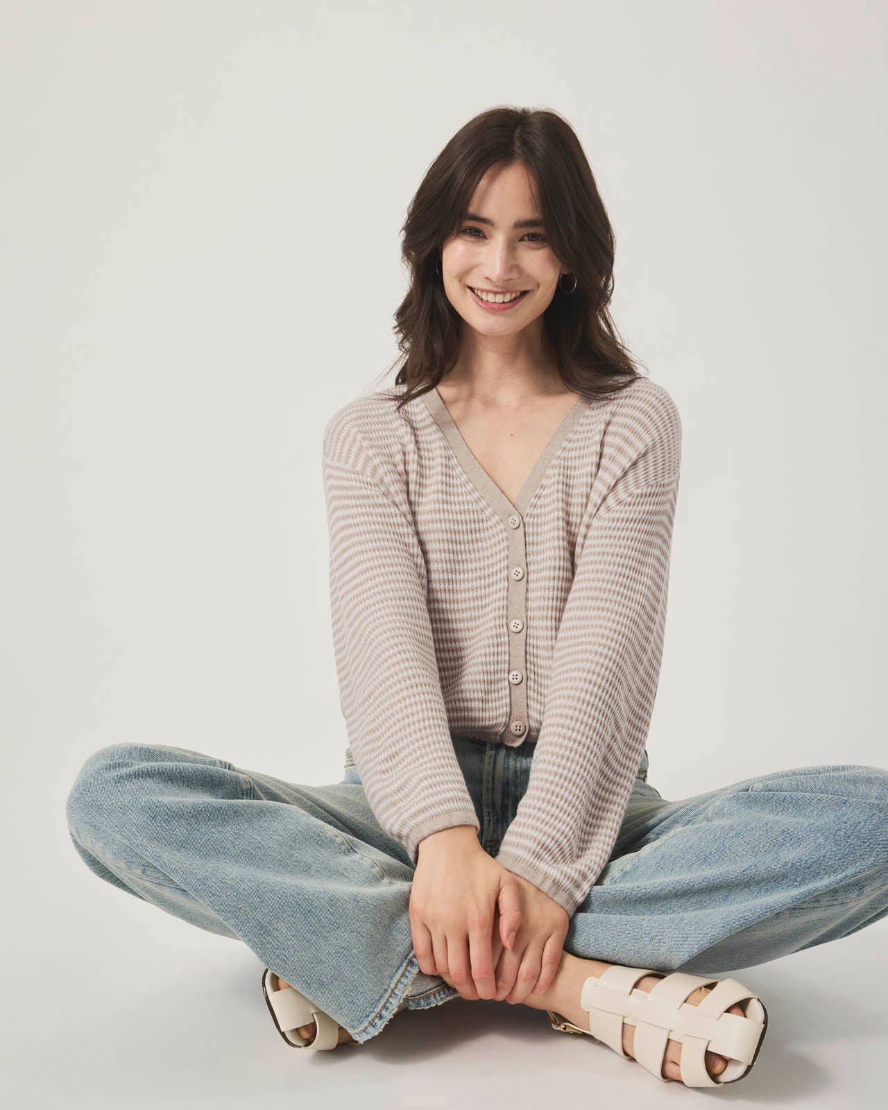 Bri Stripe Cardigan