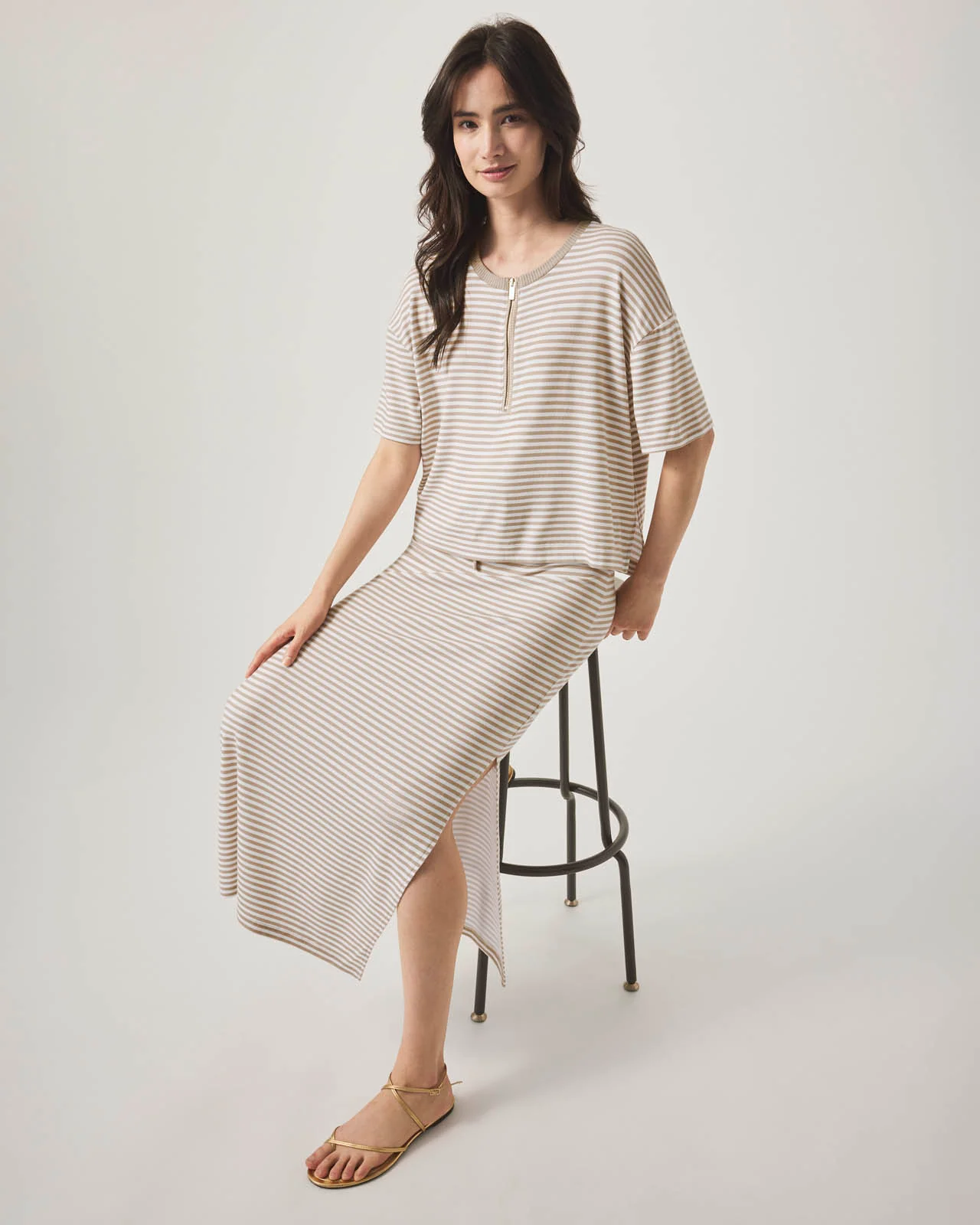 18715-brooke-short-sleeve-stripe-top-5.webp Brooke Short Sleeve Stripe Top