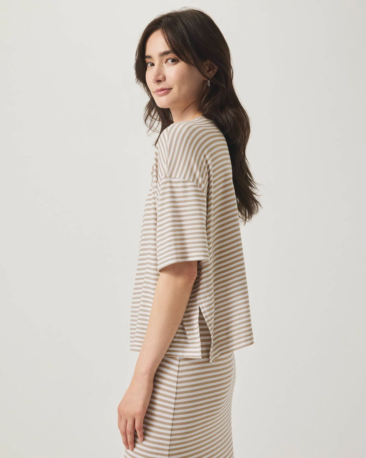 18715-brooke-short-sleeve-stripe-top-6.webp Brooke Short Sleeve Stripe Top