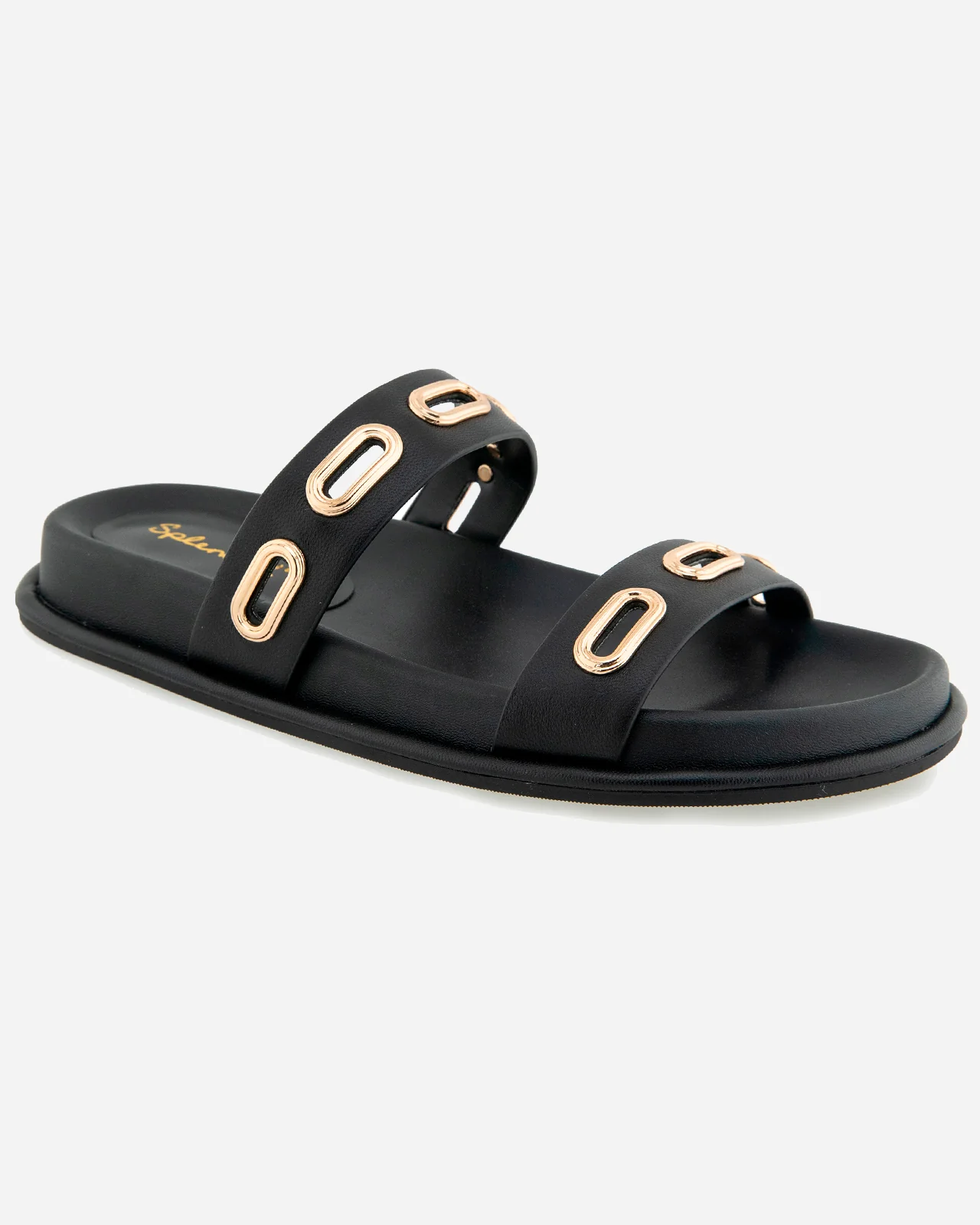 Carmen Slide in Black