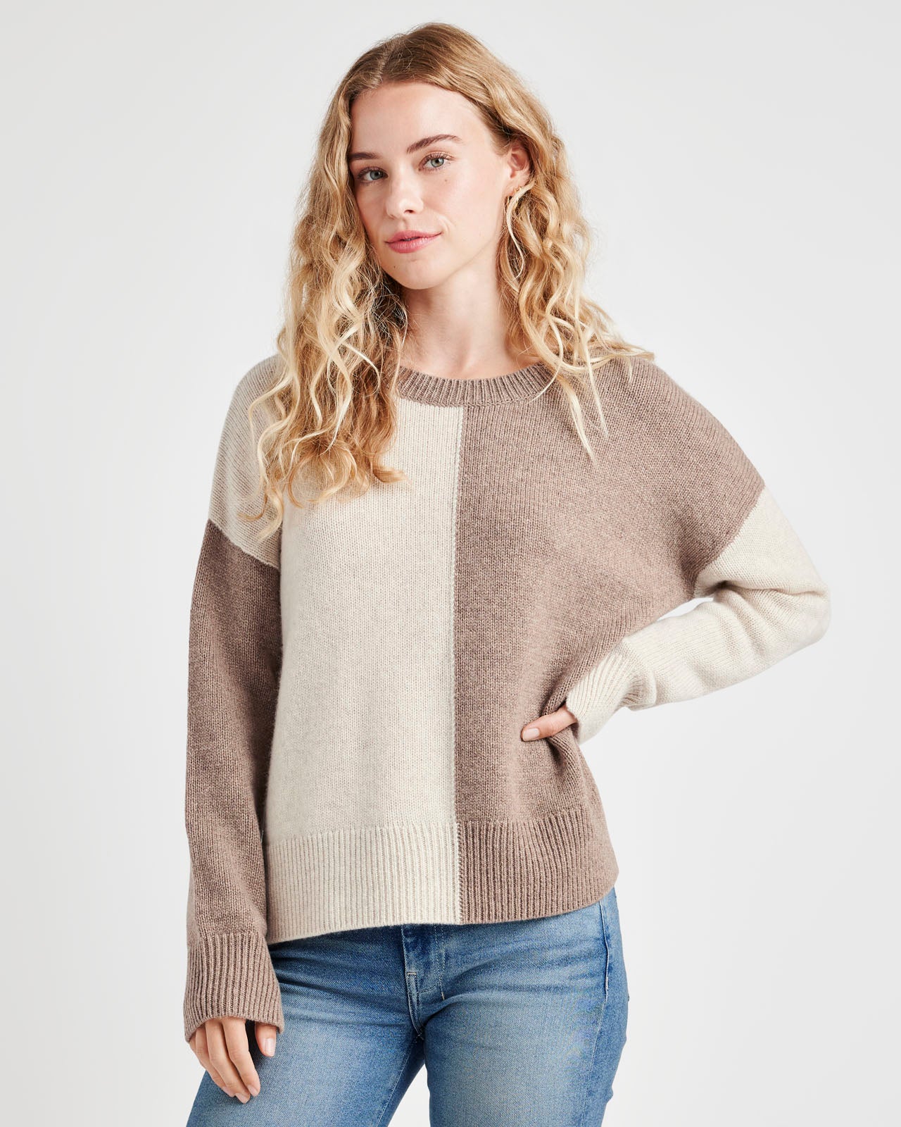 19190-cashblend-amy-colorblock-sweater-8.jpg Cashblend Amy Colorblock Sweater