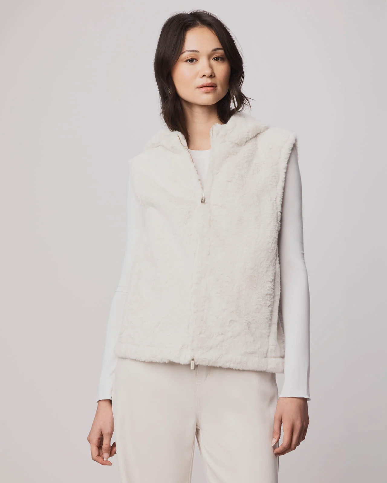 Lucia Fur Vest