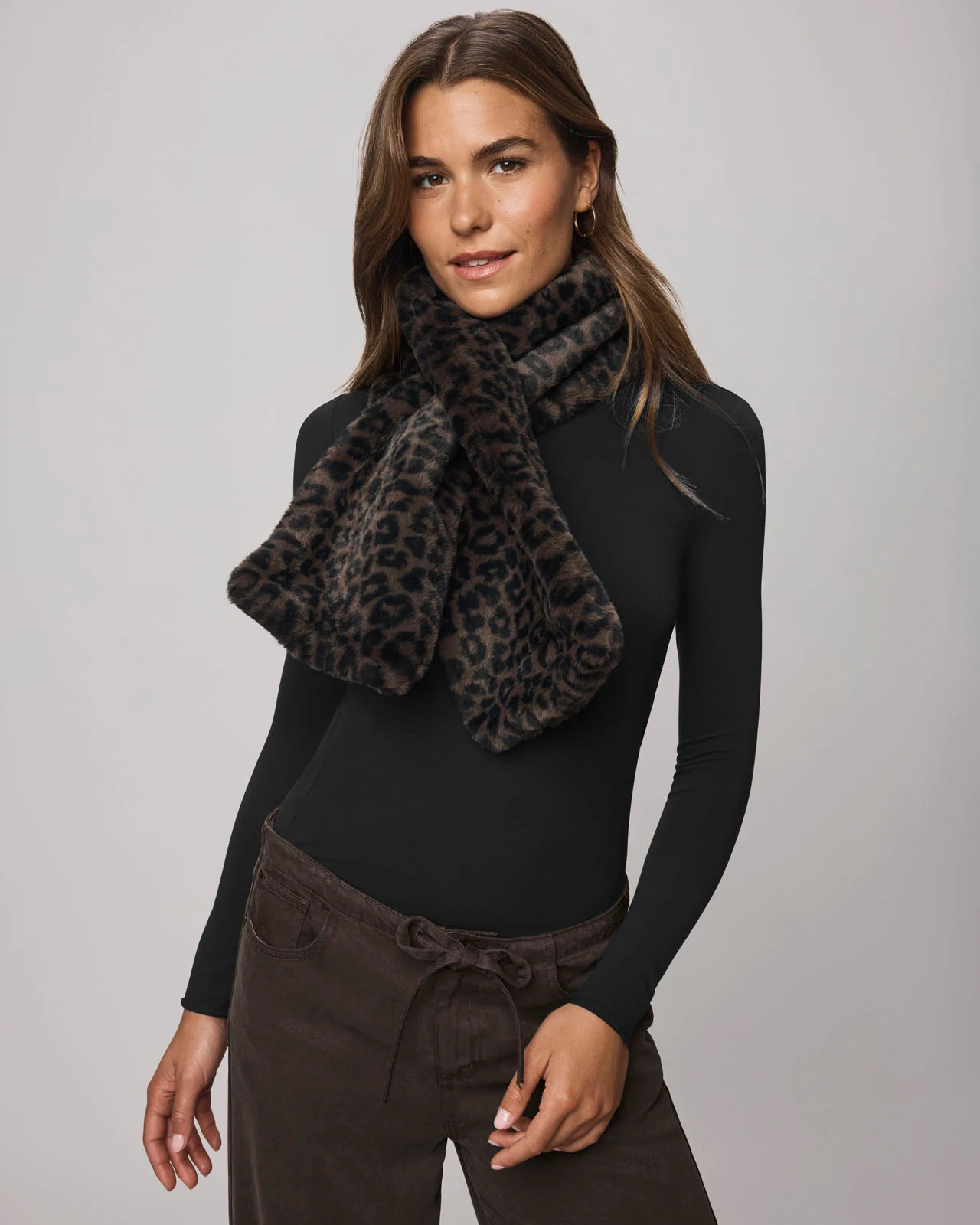 Lucia Fur Scarf