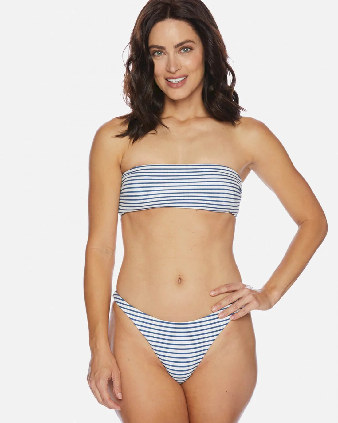 Double Dutch Reversible Bandeau Swim Top