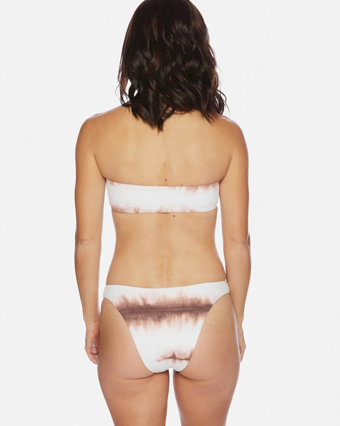 Eccentric Removable Soft Cup Bandeau Swim Top