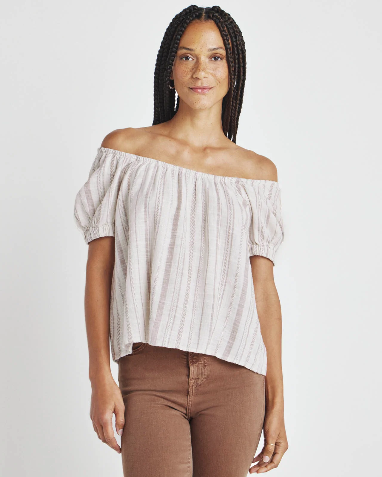 Farrah Stripe Top