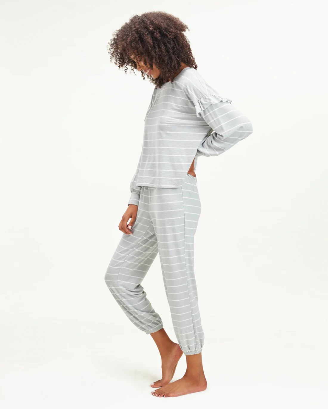 Forever Yours Long Sleeve Ruffle Set