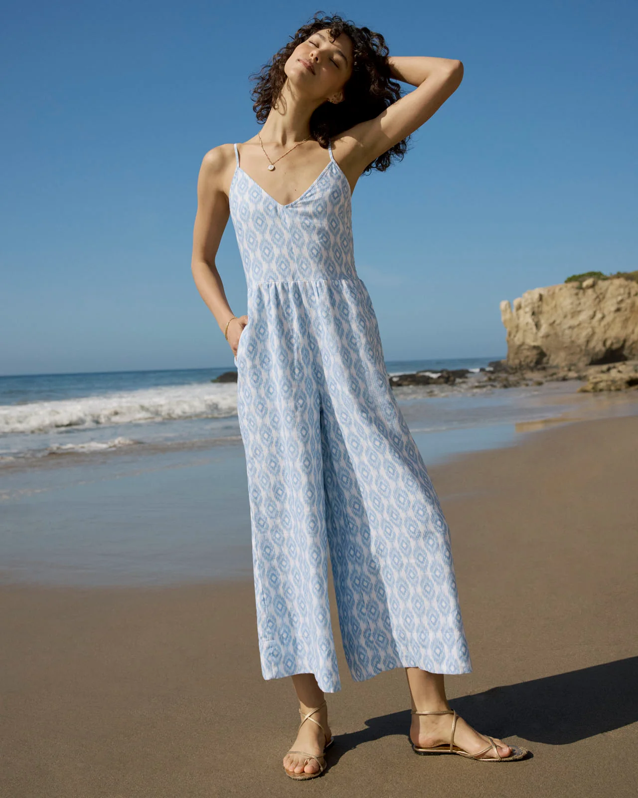 Gabrielle Ikat Jumpsuit