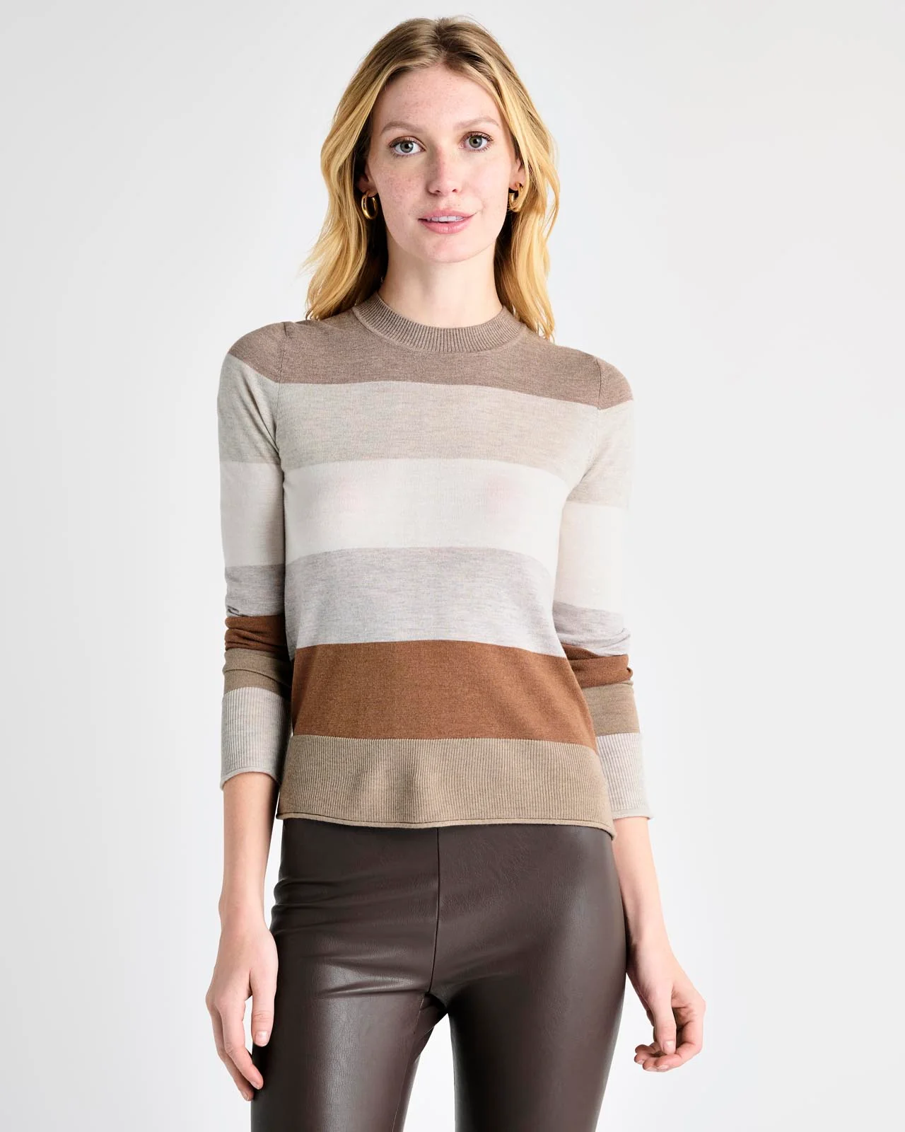 21646-georgie-camel-stripe-sweater-1.webp Georgie Camel Stripe Sweater