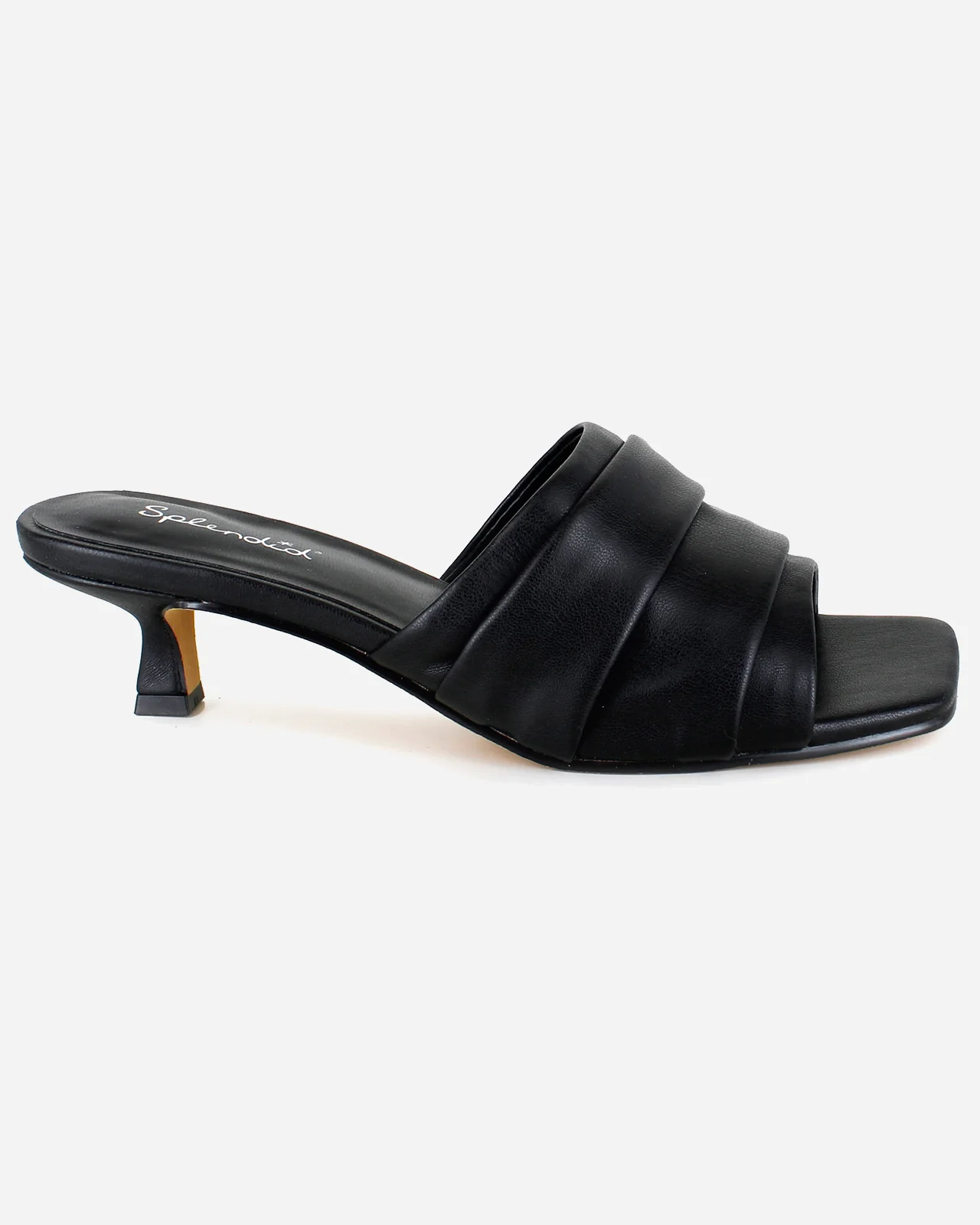 Harvey Kitten Heel in Black